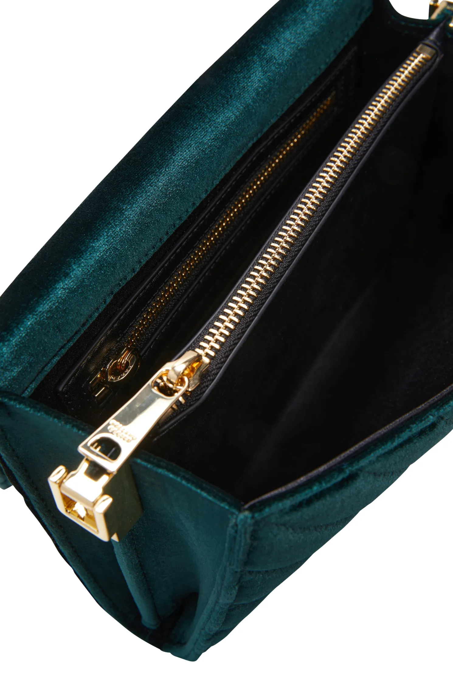 Belgravia Clutch Bag (Emerald Velvet)