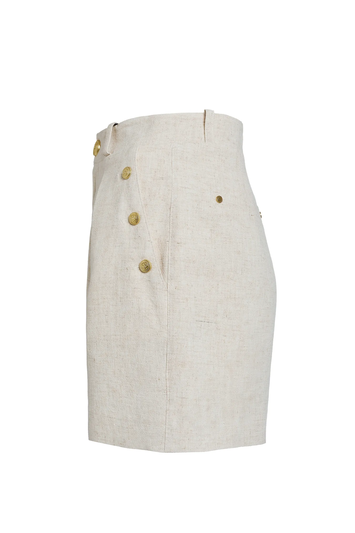 Belgravia Tailored Short (Natural Linen)