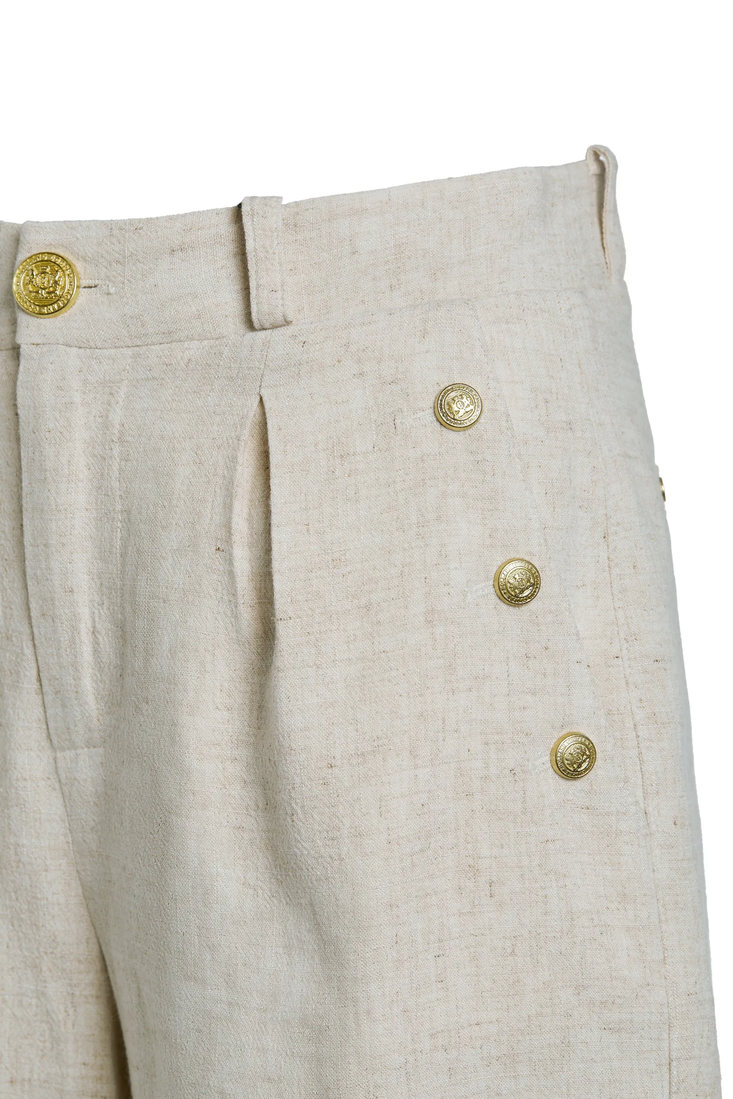 Belgravia Tailored Short (Natural Linen)