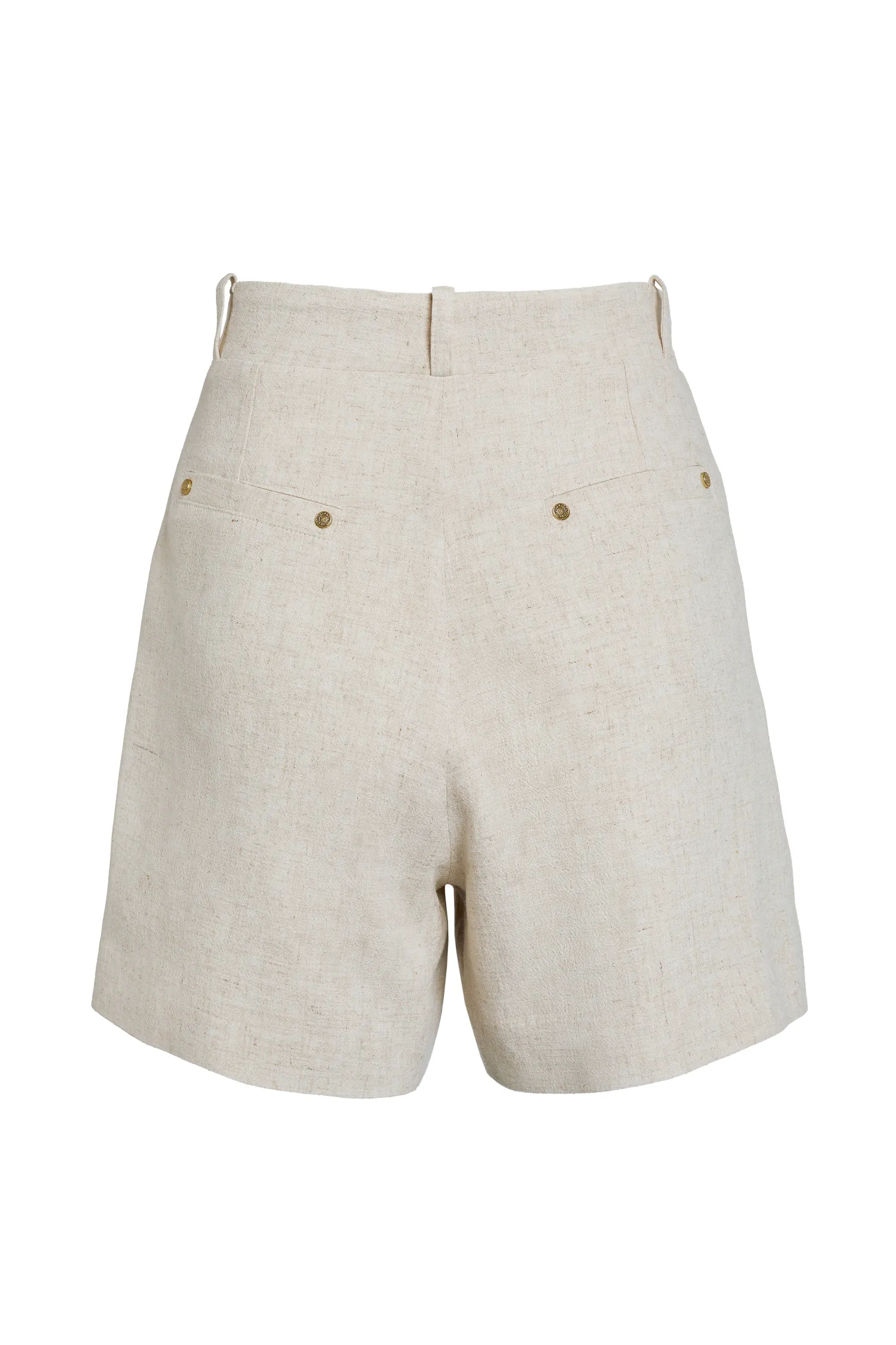 Belgravia Tailored Short (Natural Linen)