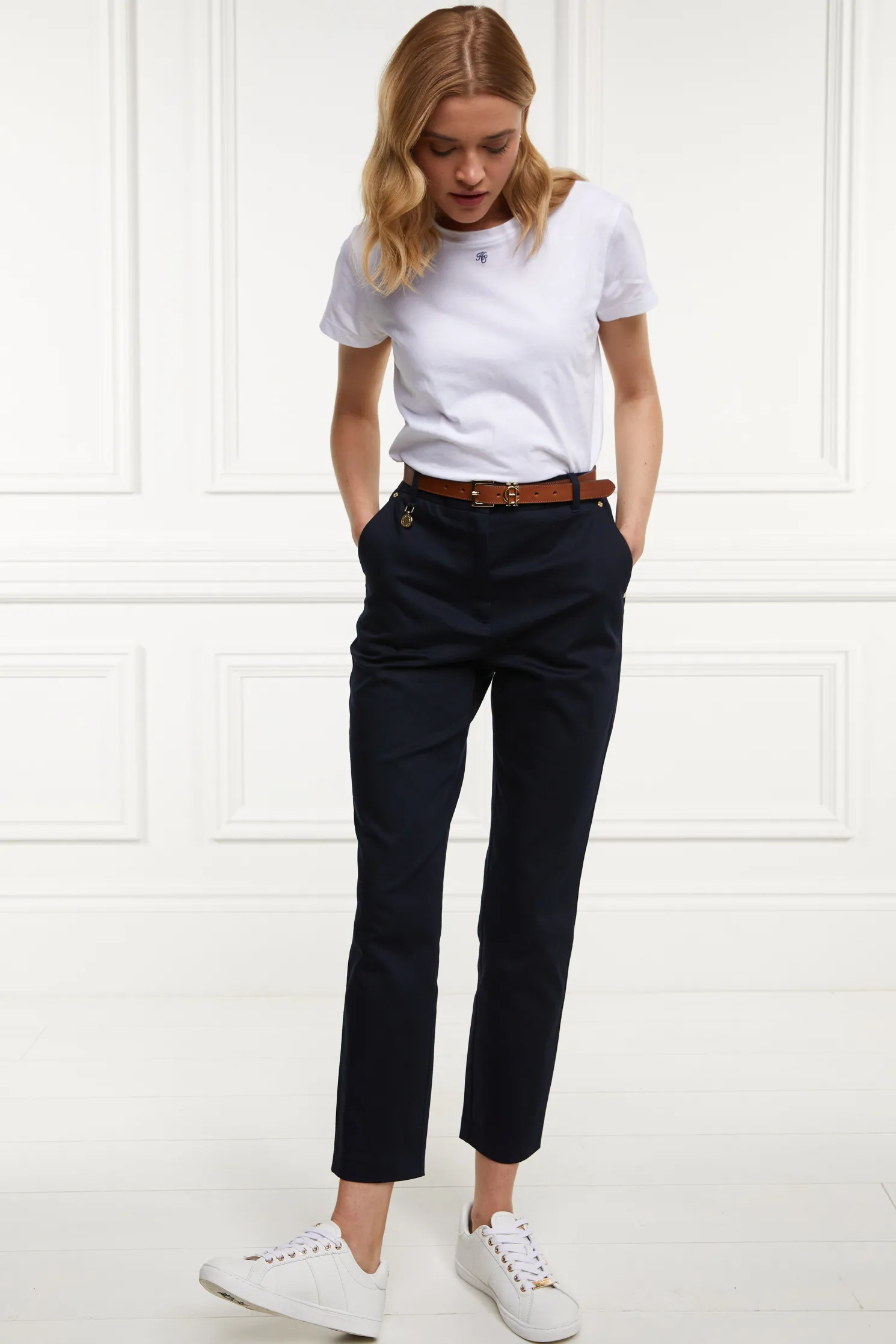 Bexley Cigarette Trouser (Ink Navy)