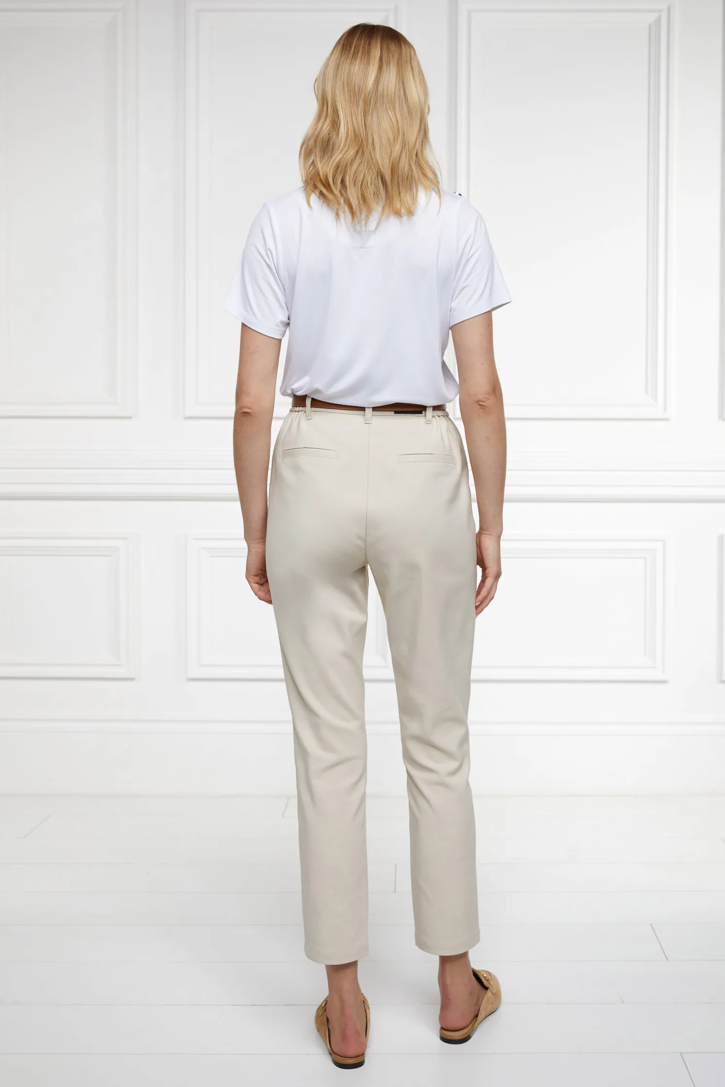 Bexley Cigarette Trouser (Stone)