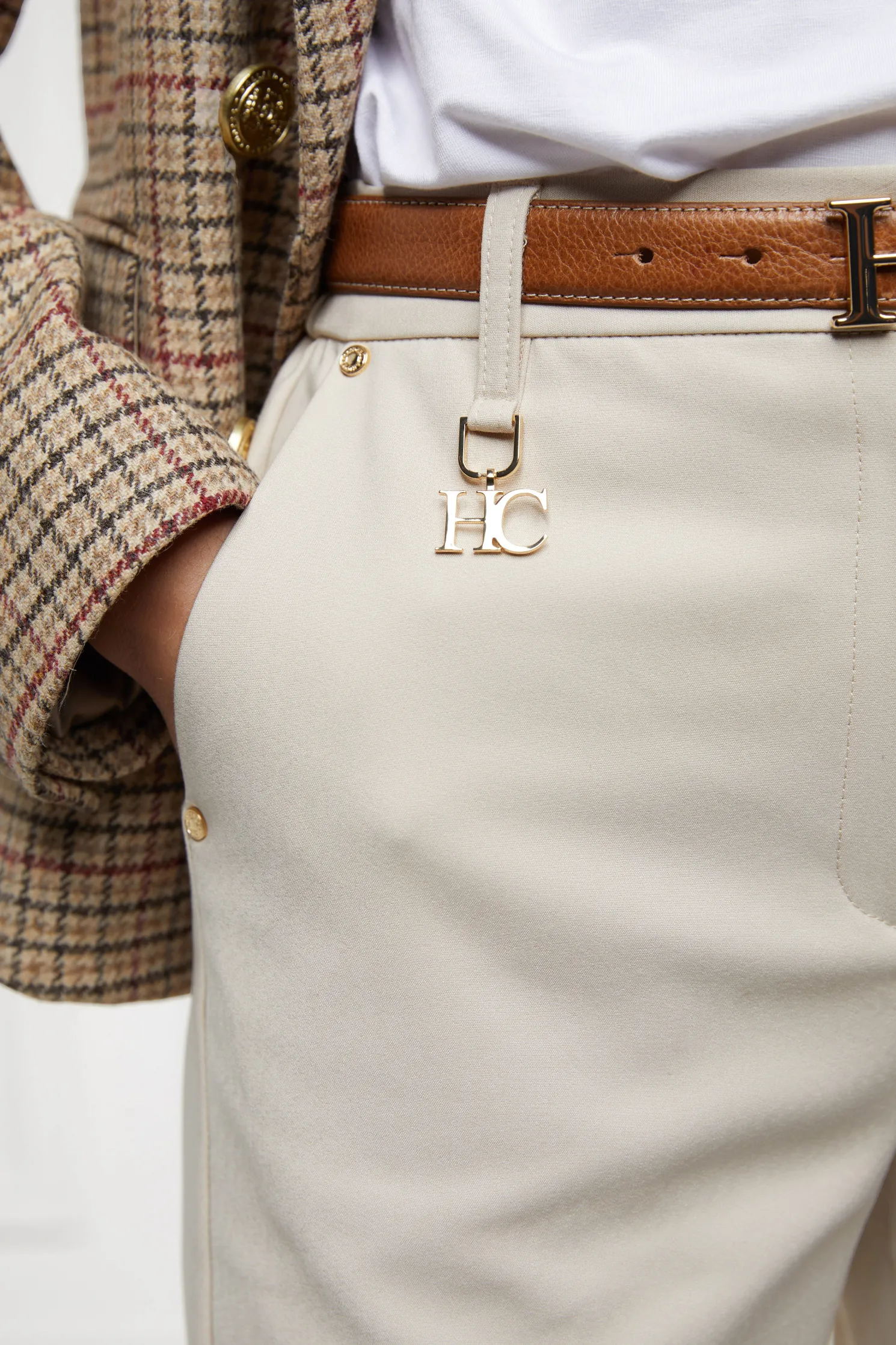 Bexley Cigarette Trouser (Stone)