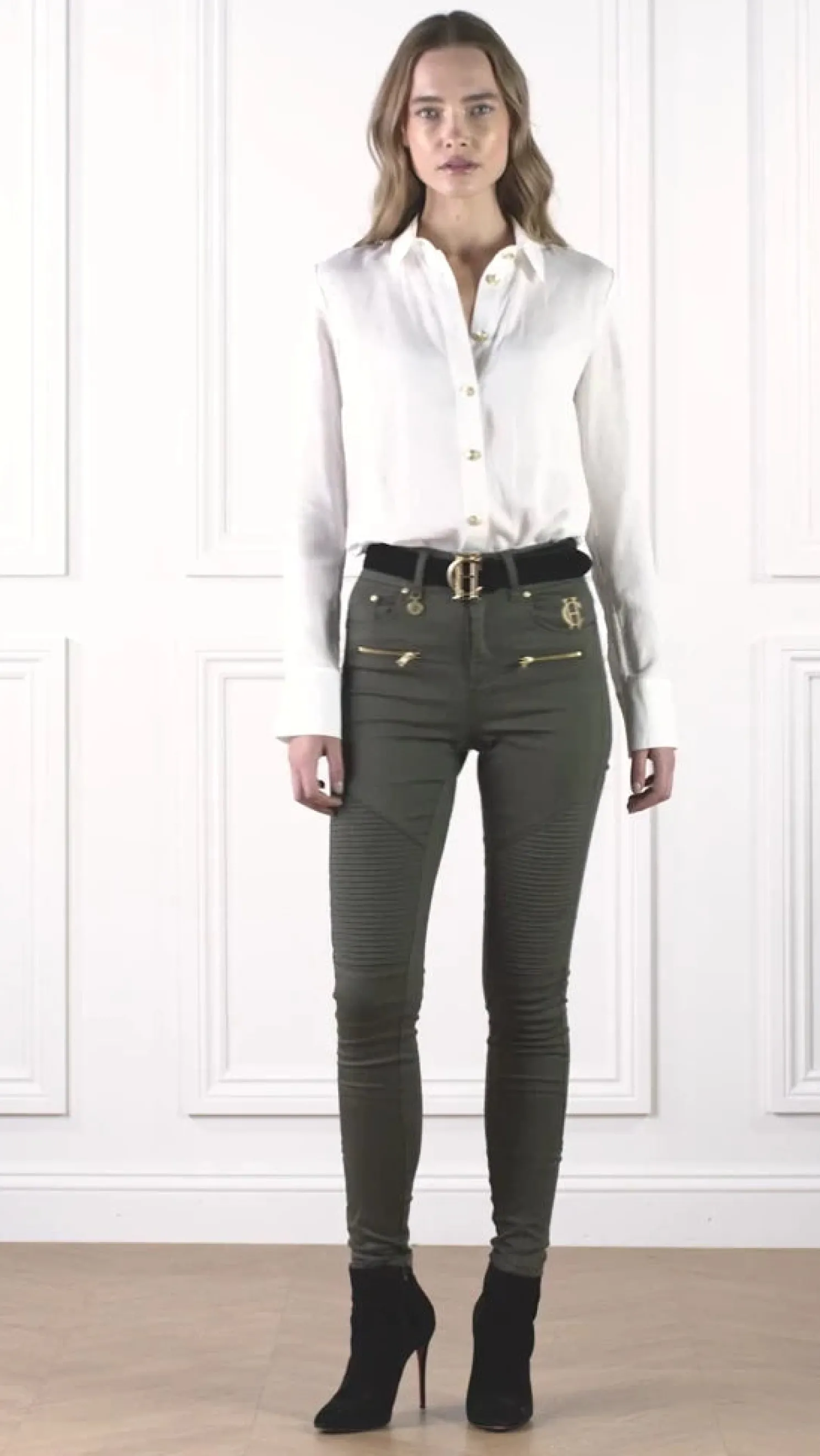 Biker Jean (Hunter Green)