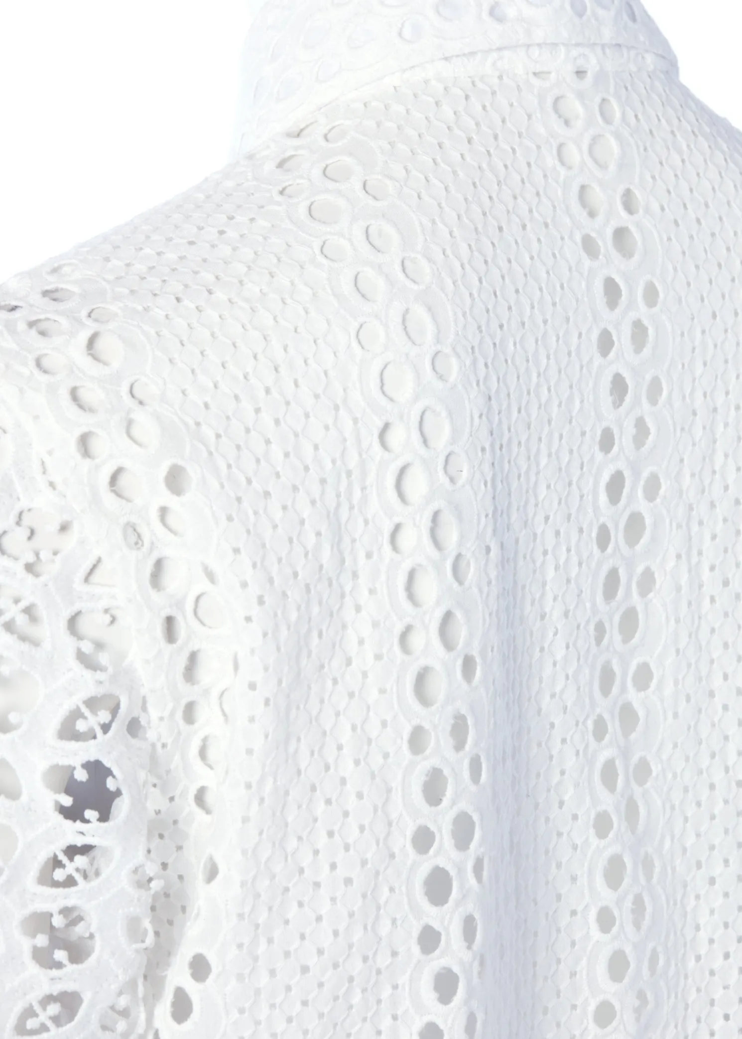 Broderie Lace Shirt (White)