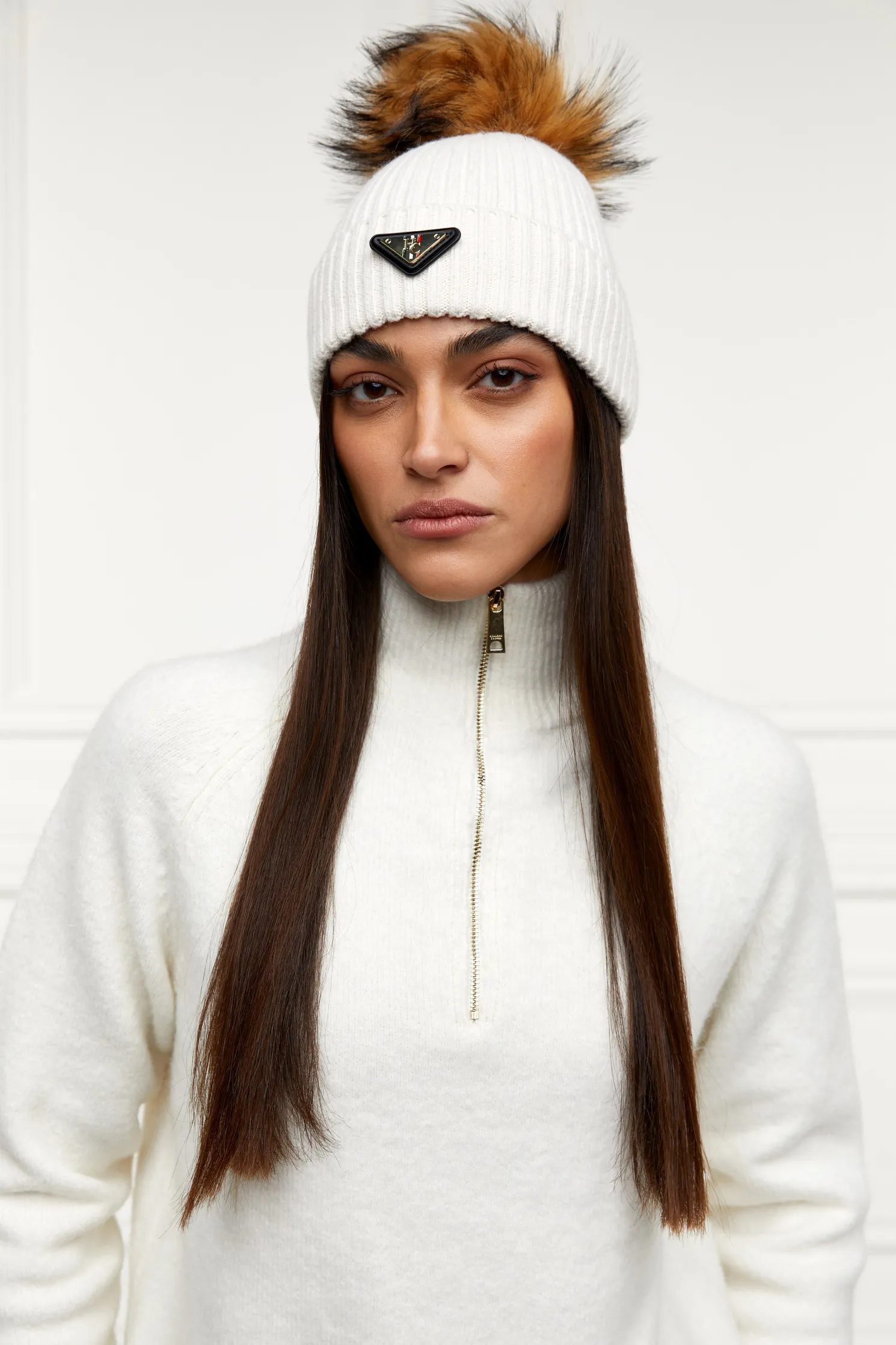 Burghley Bobble Hat (Cream)