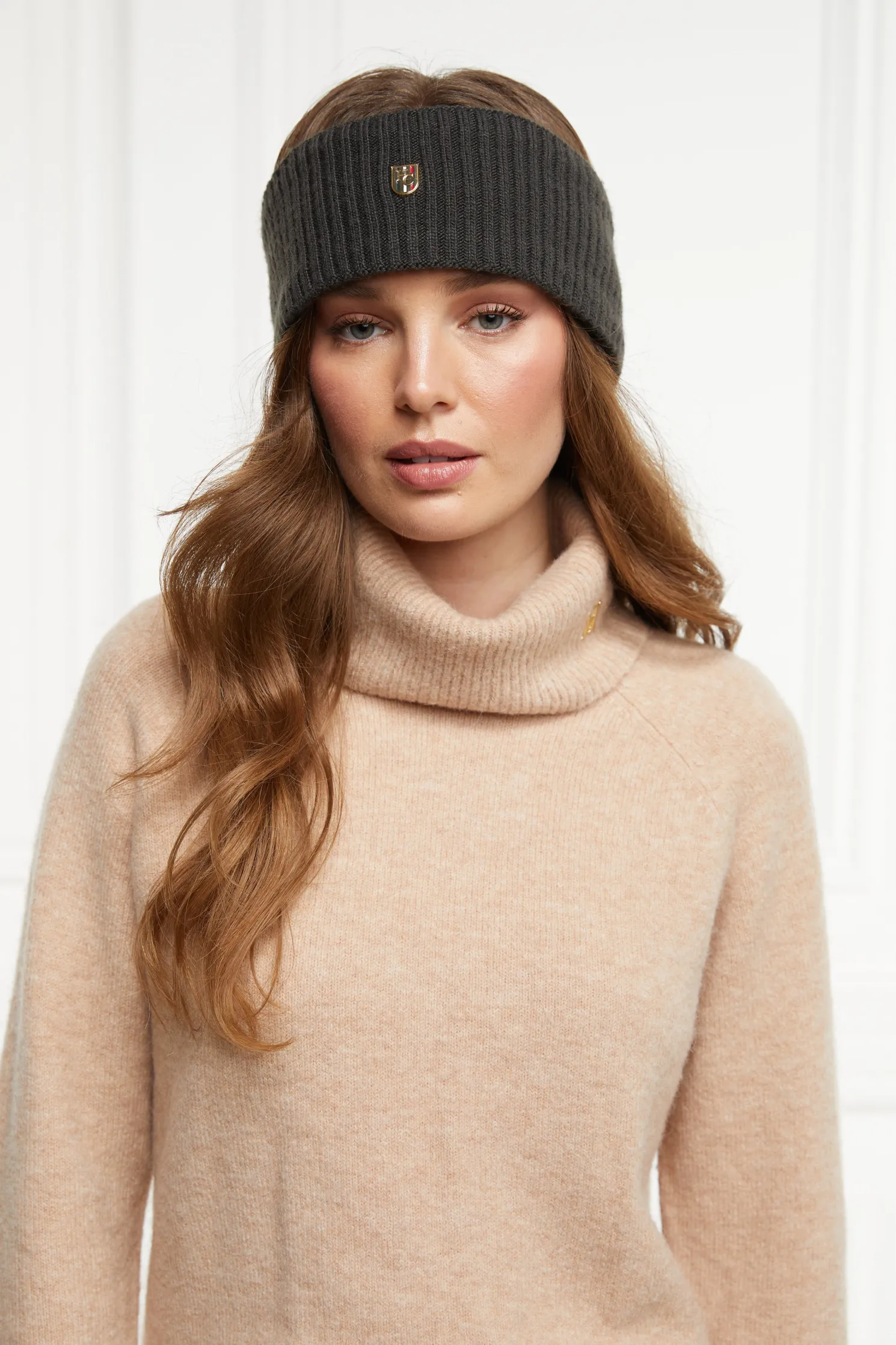 Burghley Headband (Dark Olive)