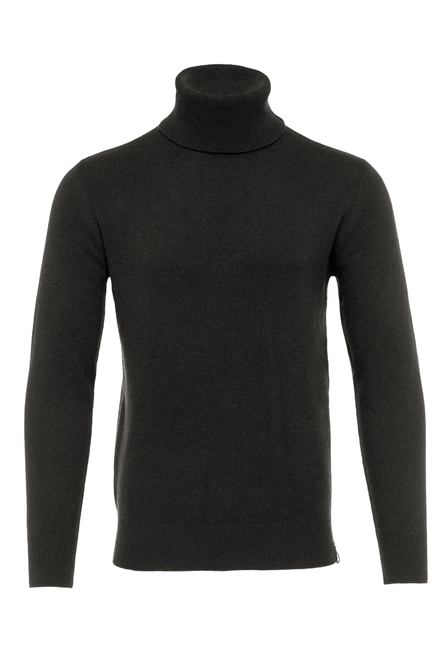 Byron Roll Neck Knit (Charcoal)