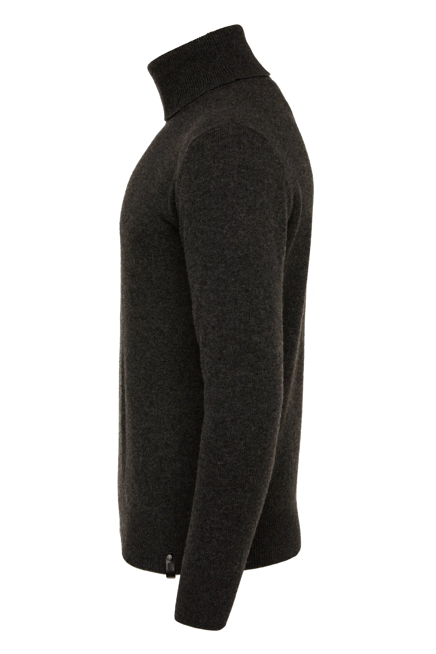 Byron Roll Neck Knit (Charcoal)