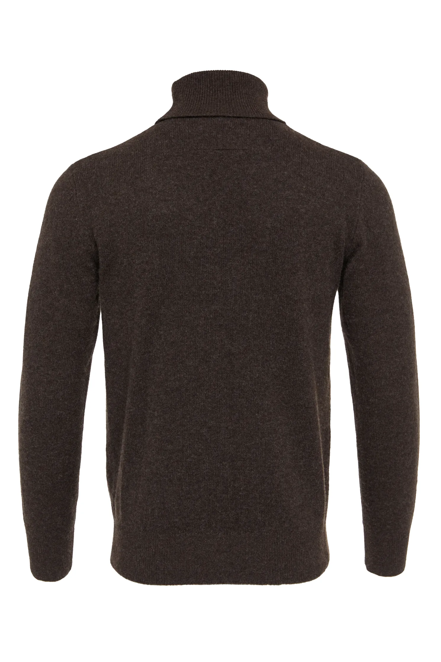 Byron Roll Neck Knit (Chocolate)