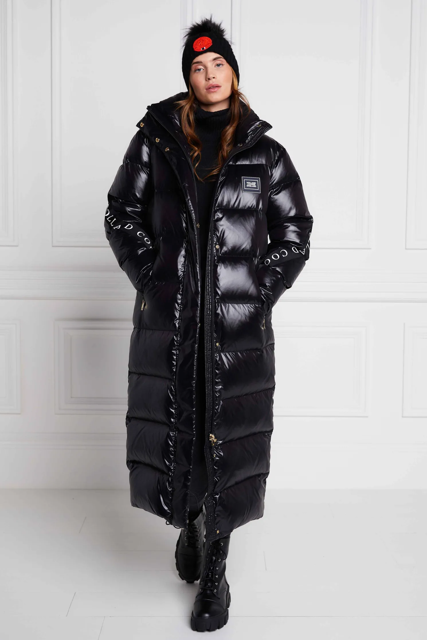 Camden Longline Coat (Black)