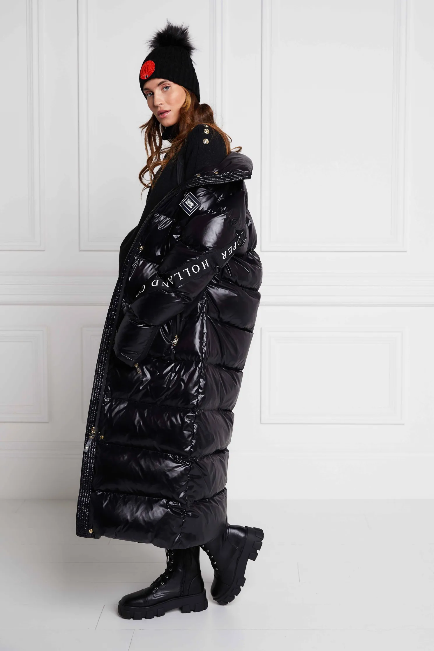 Camden Longline Coat (Black)