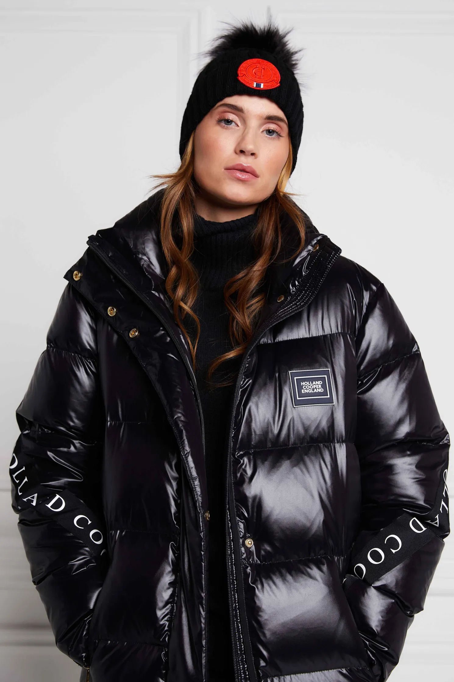 Camden Longline Coat (Black)