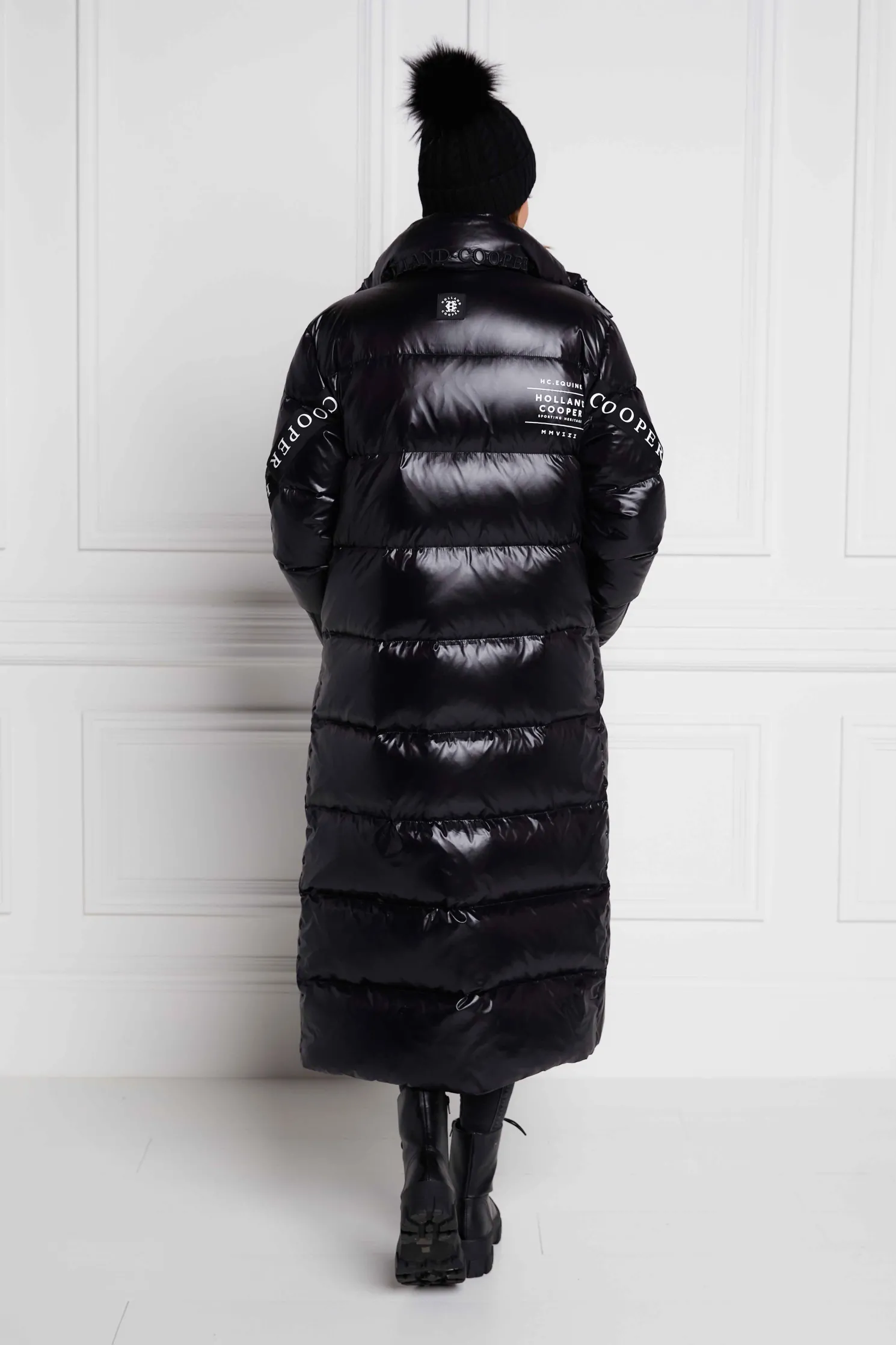 Camden Longline Coat (Black)