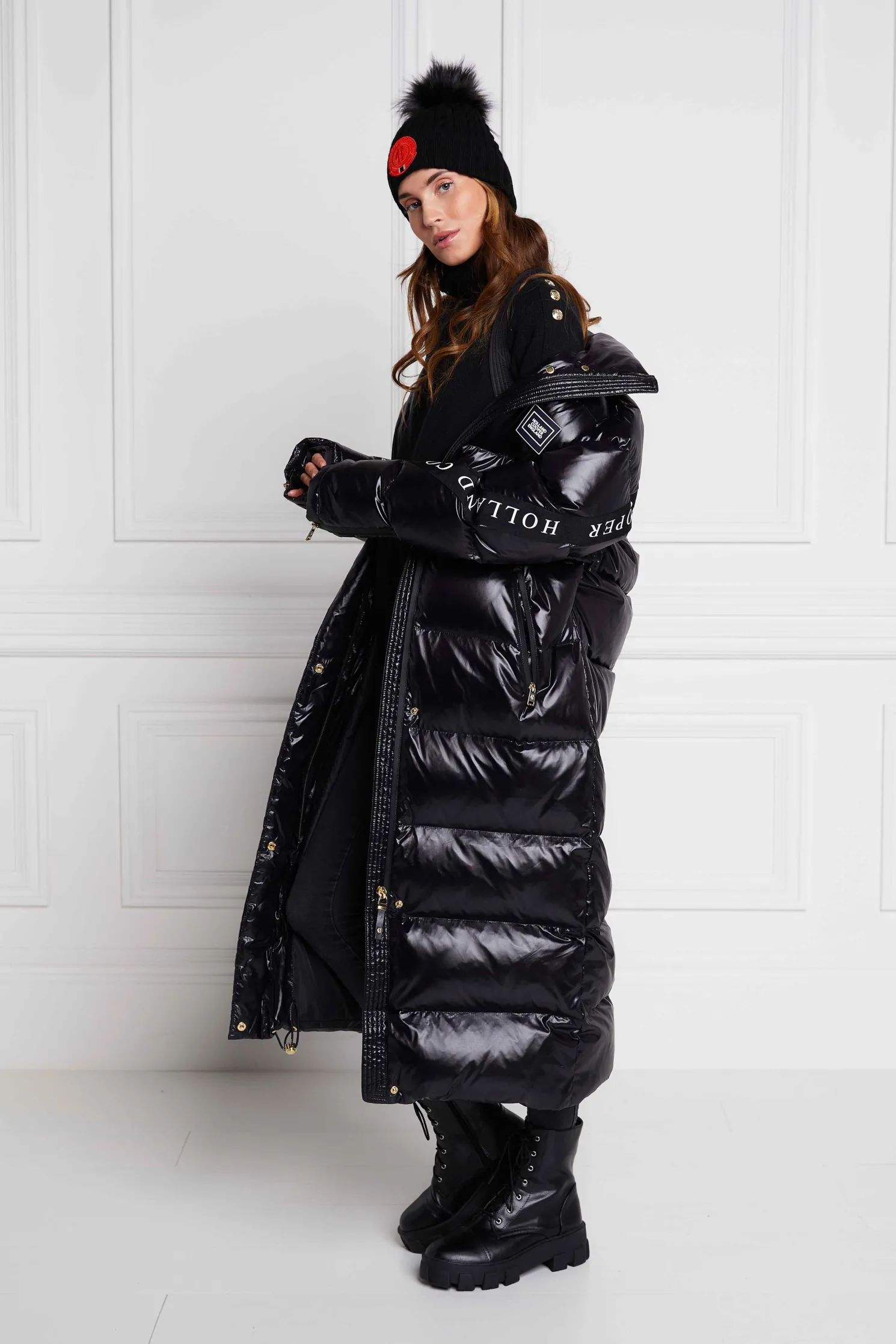 Camden Longline Coat (Black)