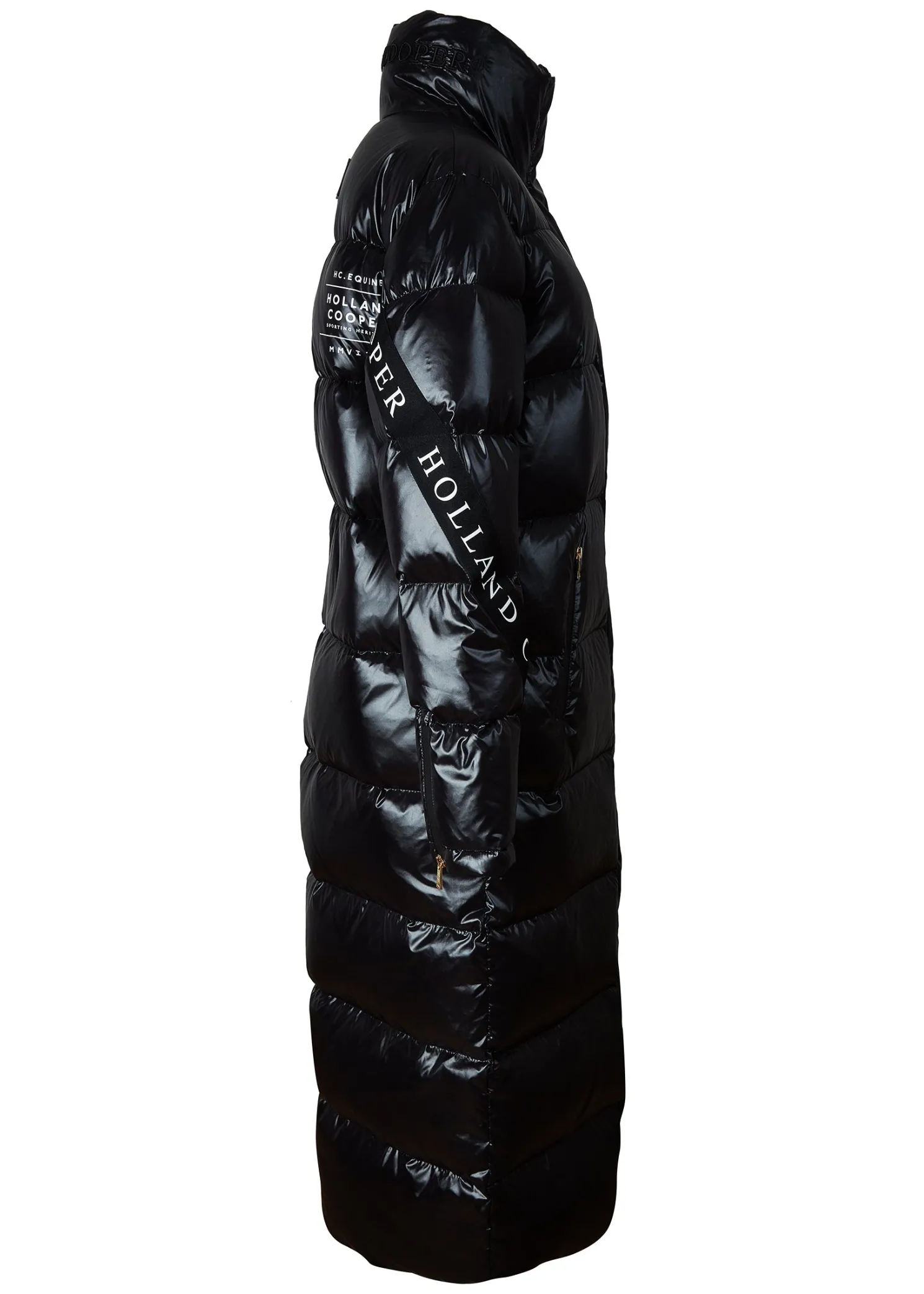 Camden Longline Coat (Black)