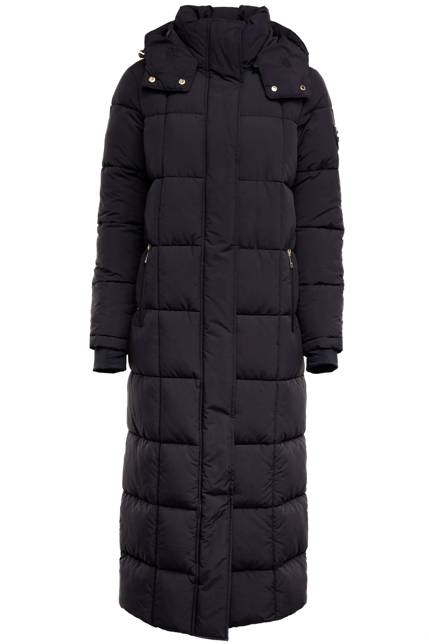 Carrington Longline Coat (Black)