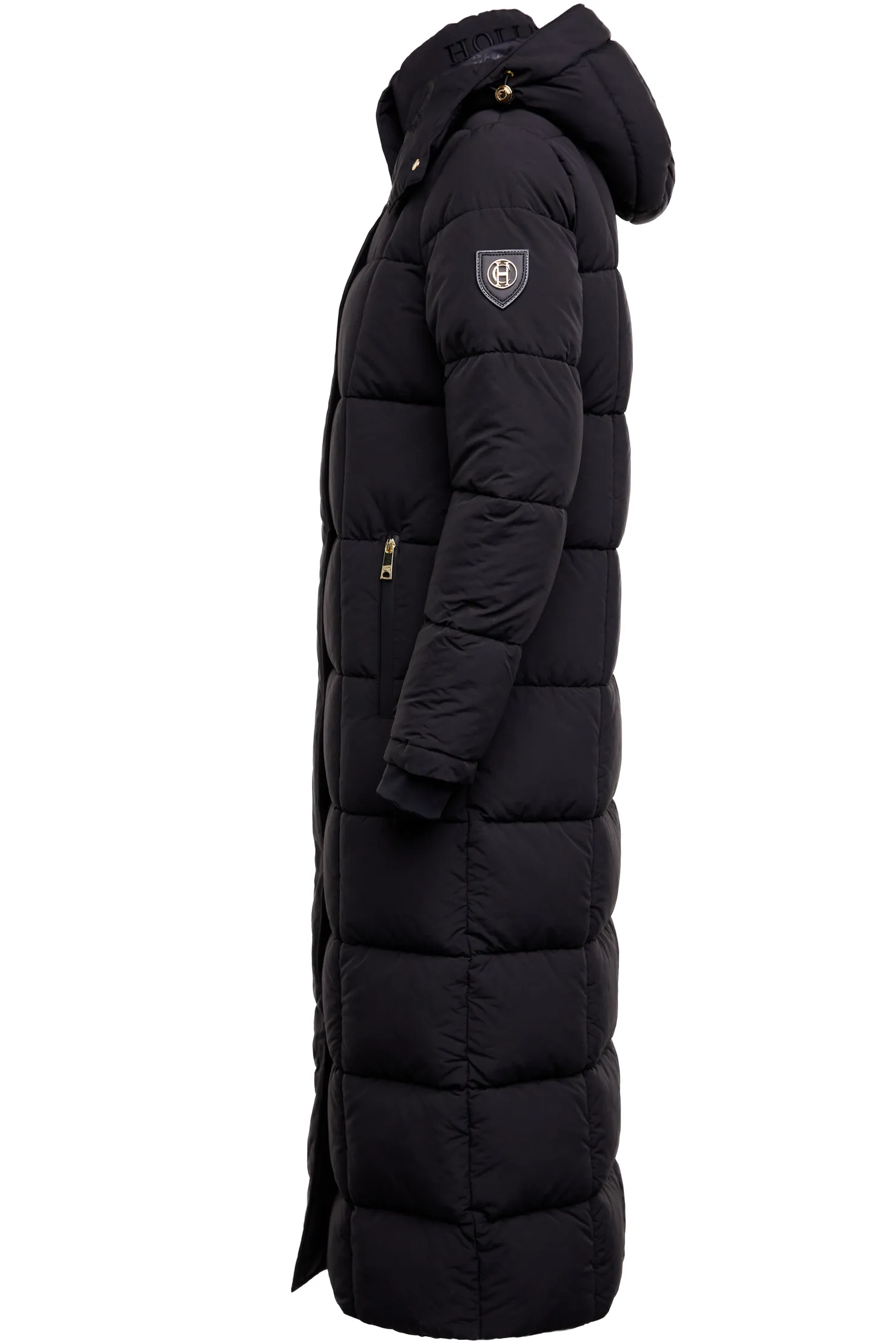 Carrington Longline Coat (Black)