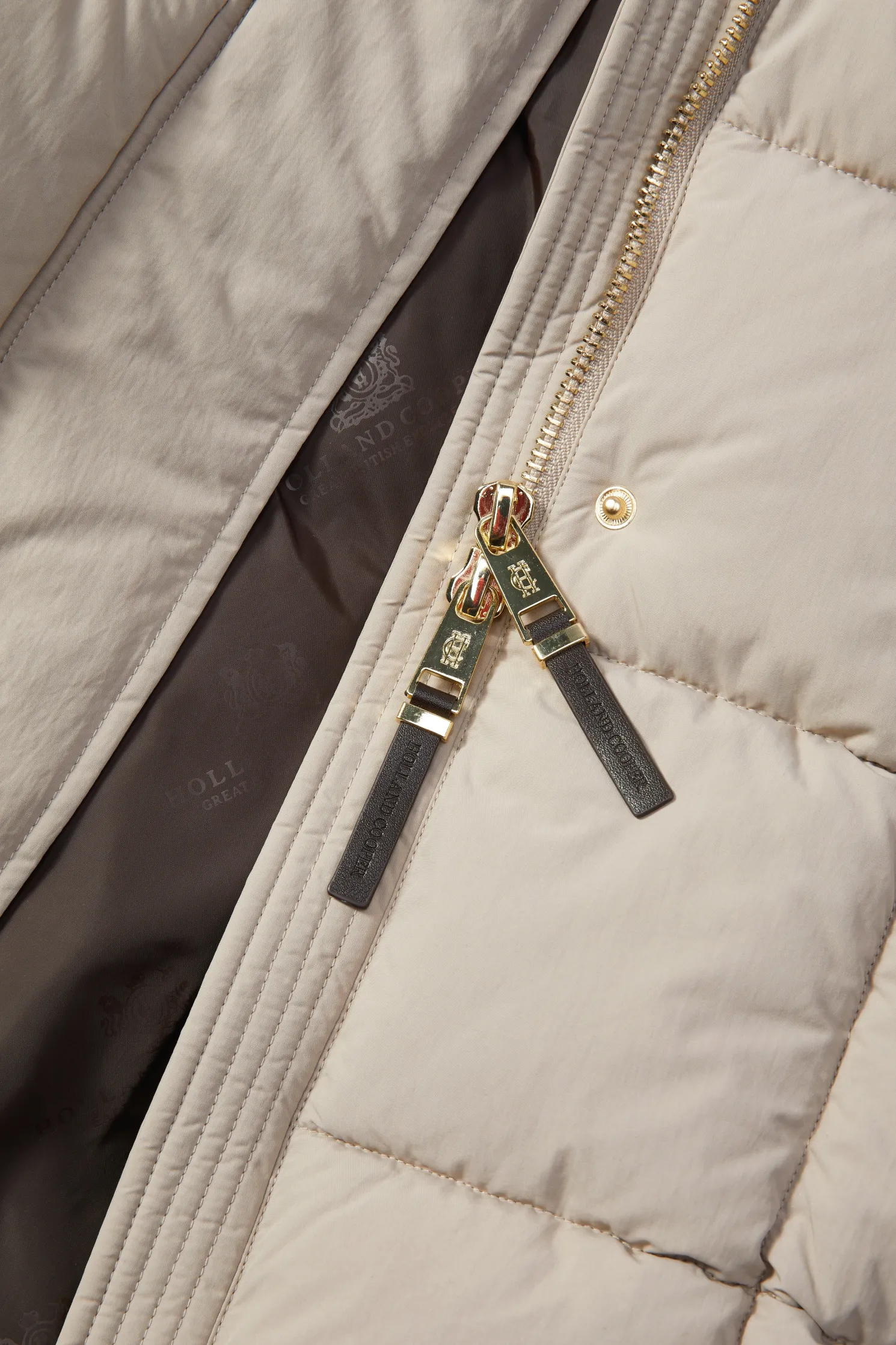 Carrington Longline Coat (Stone)