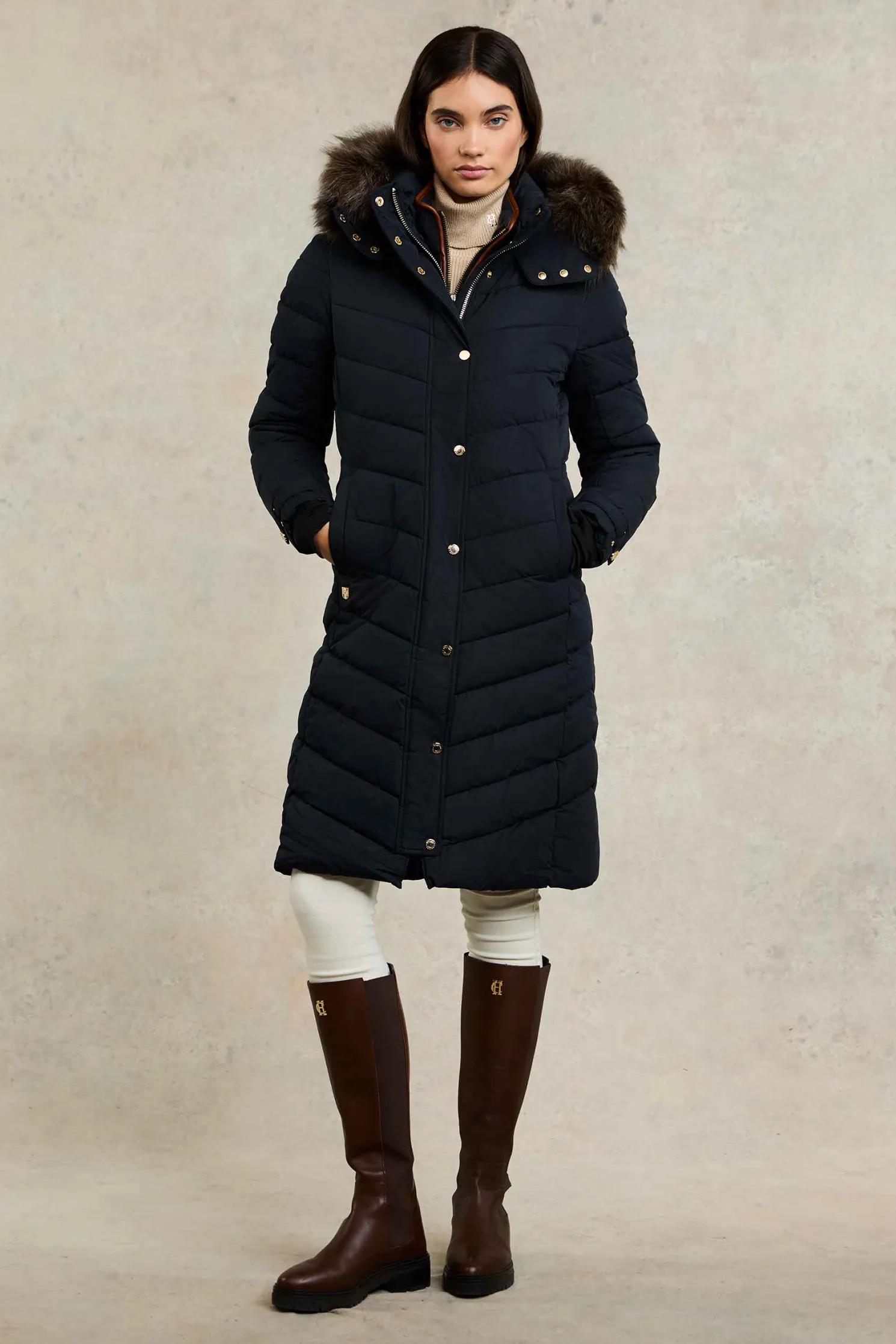 Chamonix Coat (Ink Navy)
