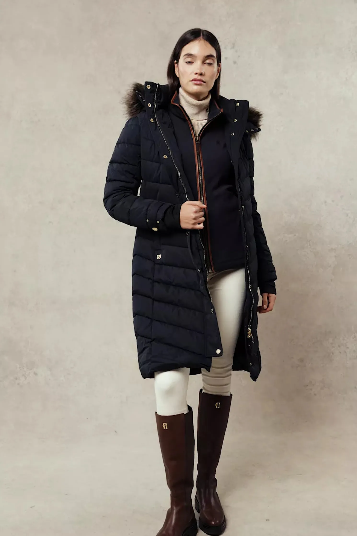 Chamonix Coat (Ink Navy)