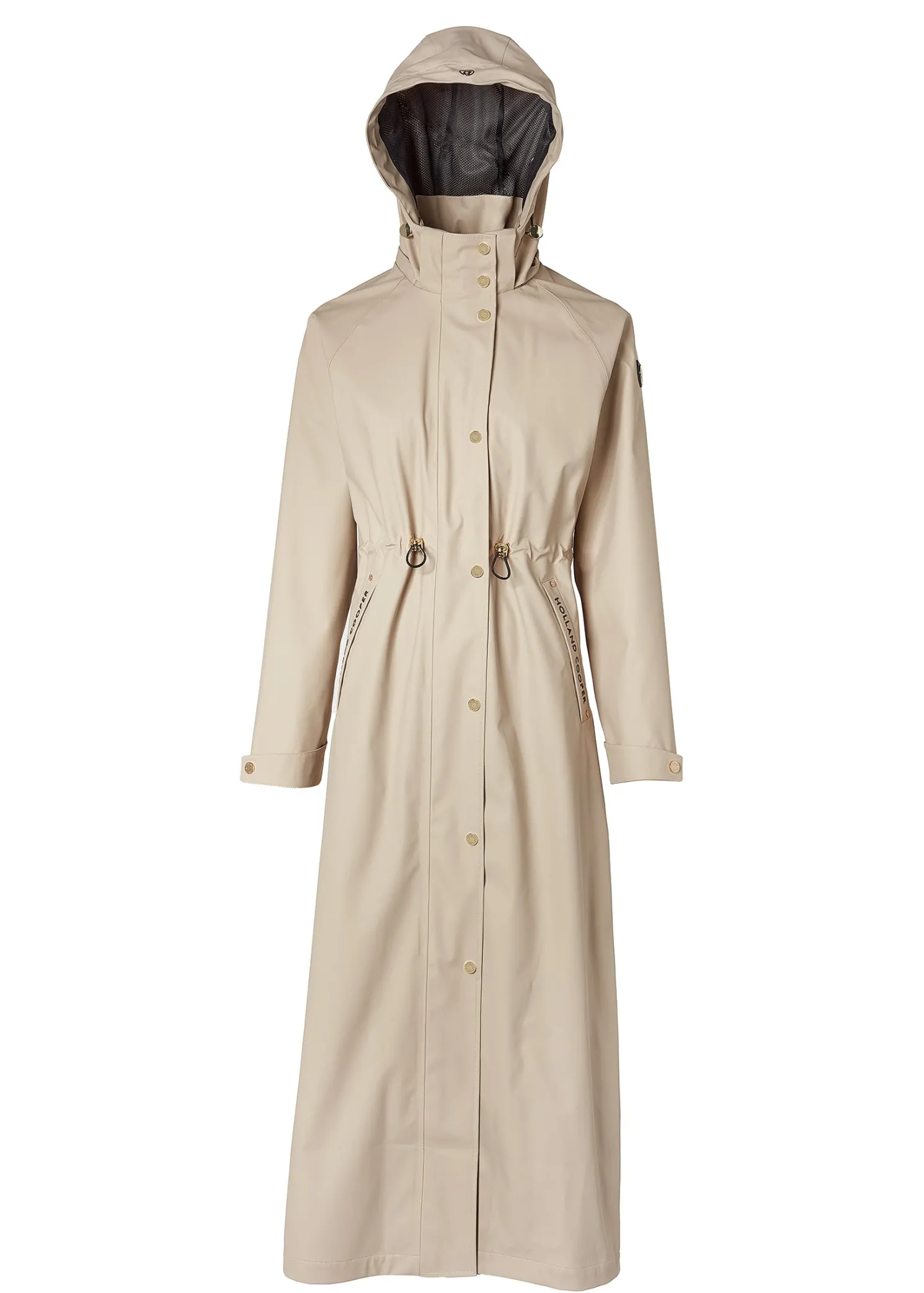 Chartwell Longline Rain Parka (Stone)