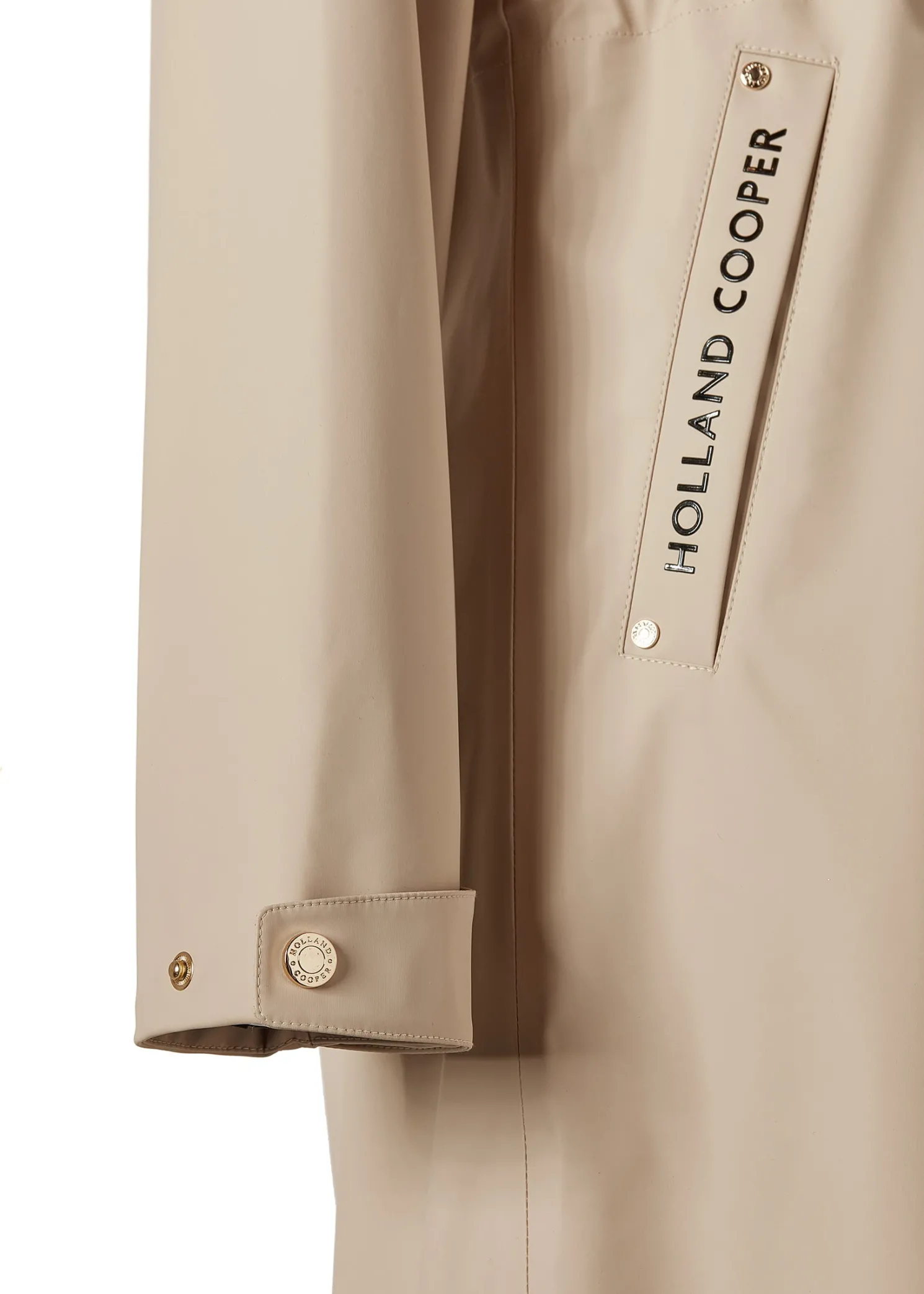 Chartwell Longline Rain Parka (Stone)