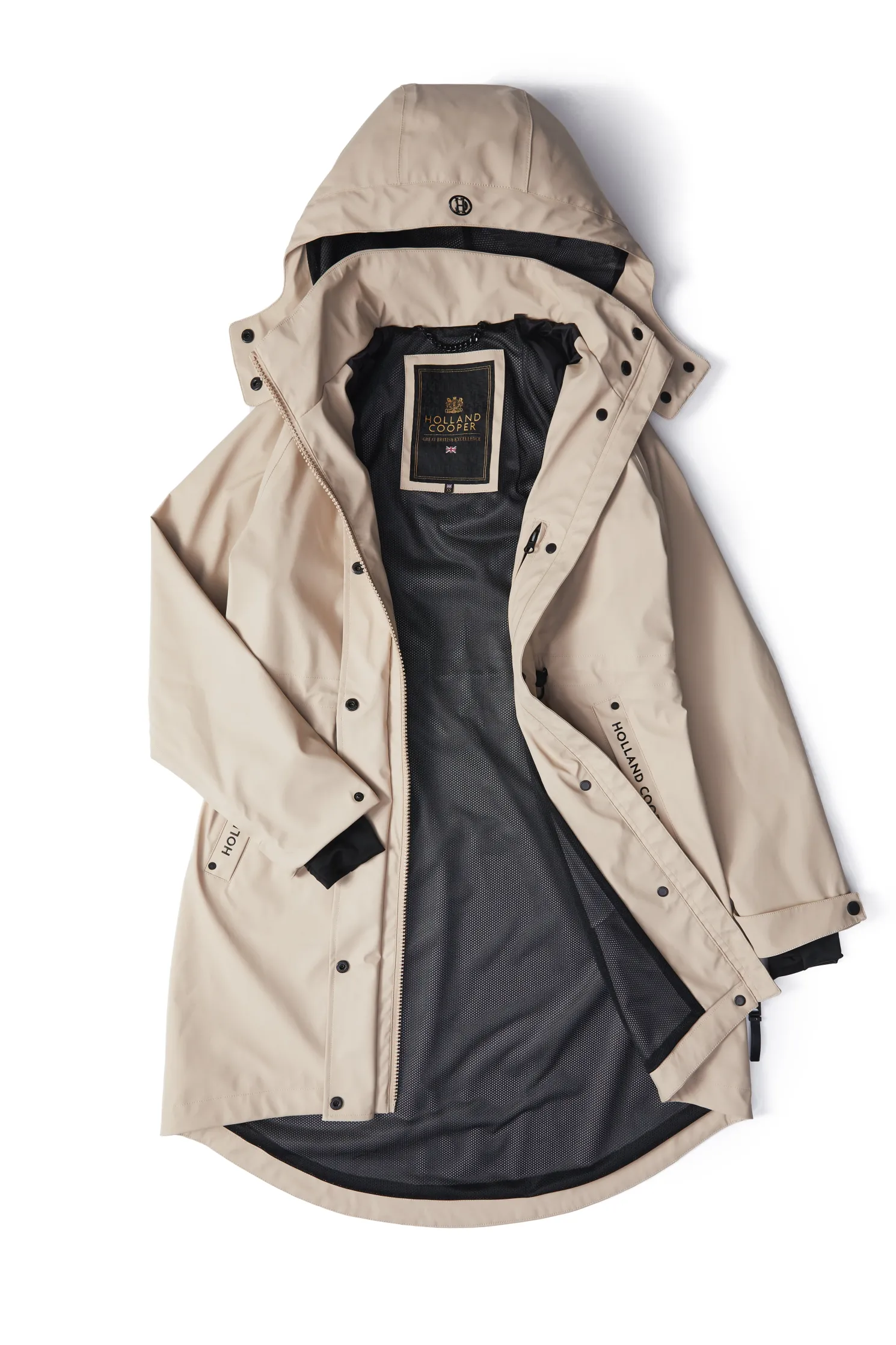 Chartwell Rain Parka (Stone)