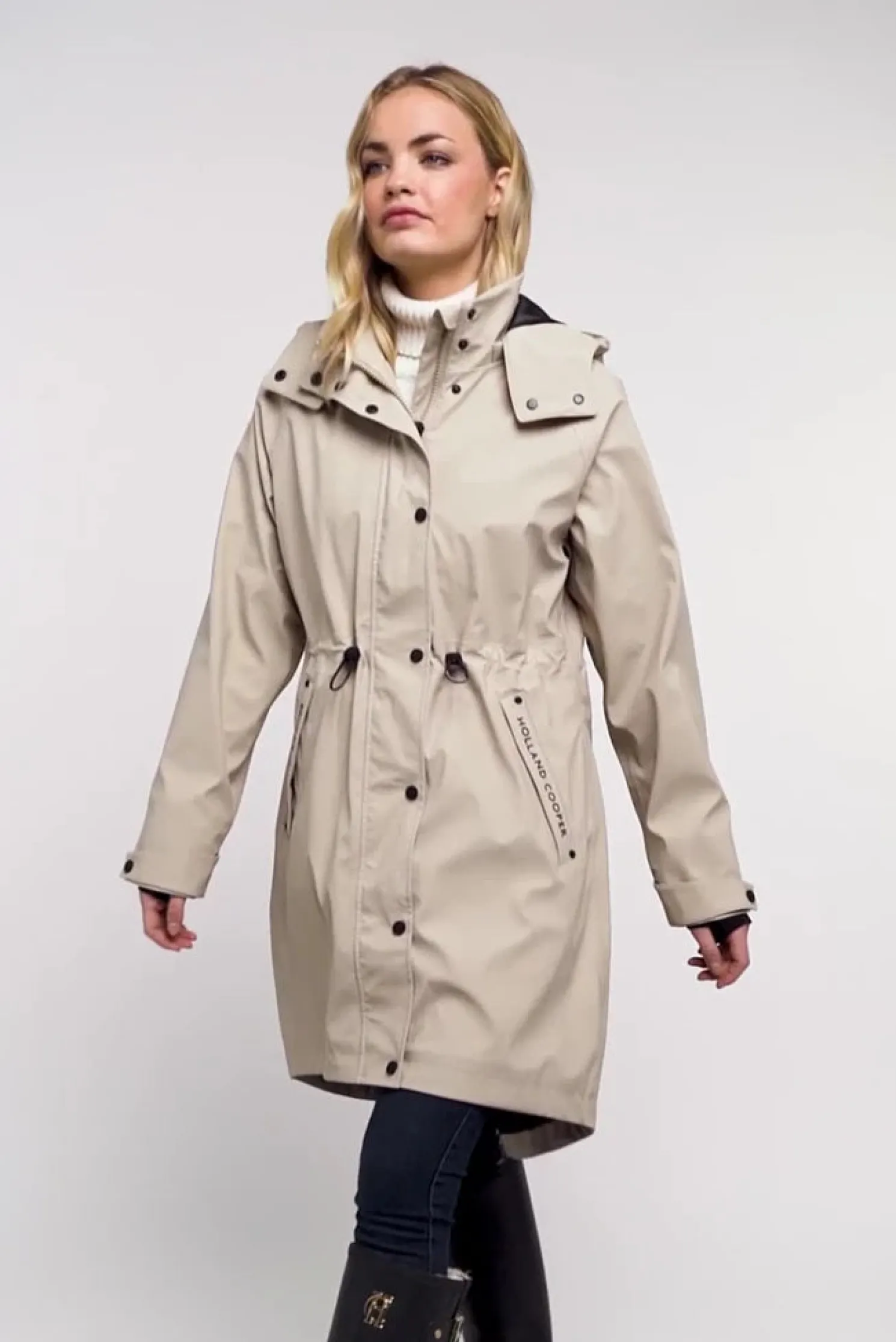 Chartwell Rain Parka (Stone)