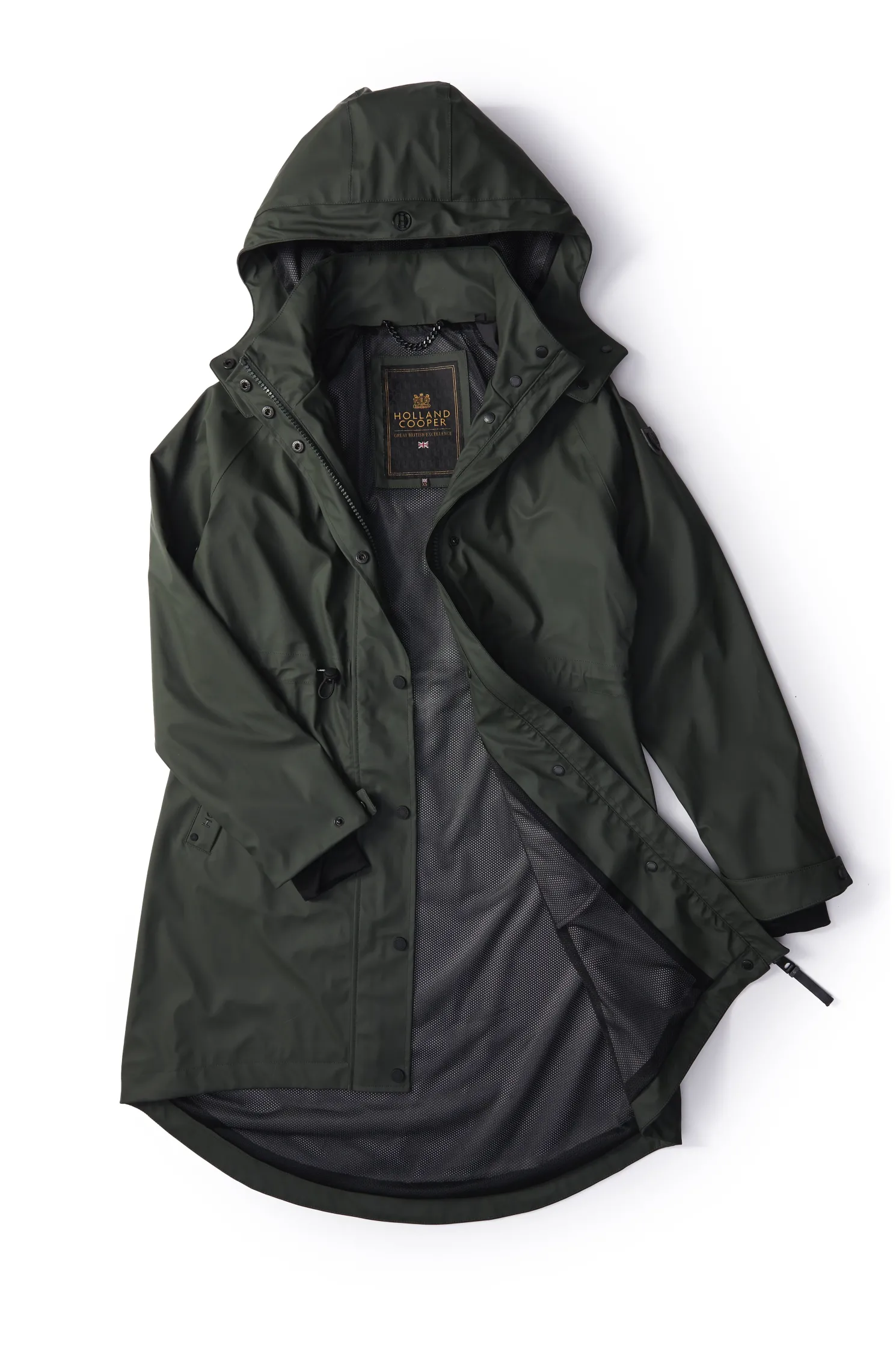 Chartwell Rain Parka (Evergreen)