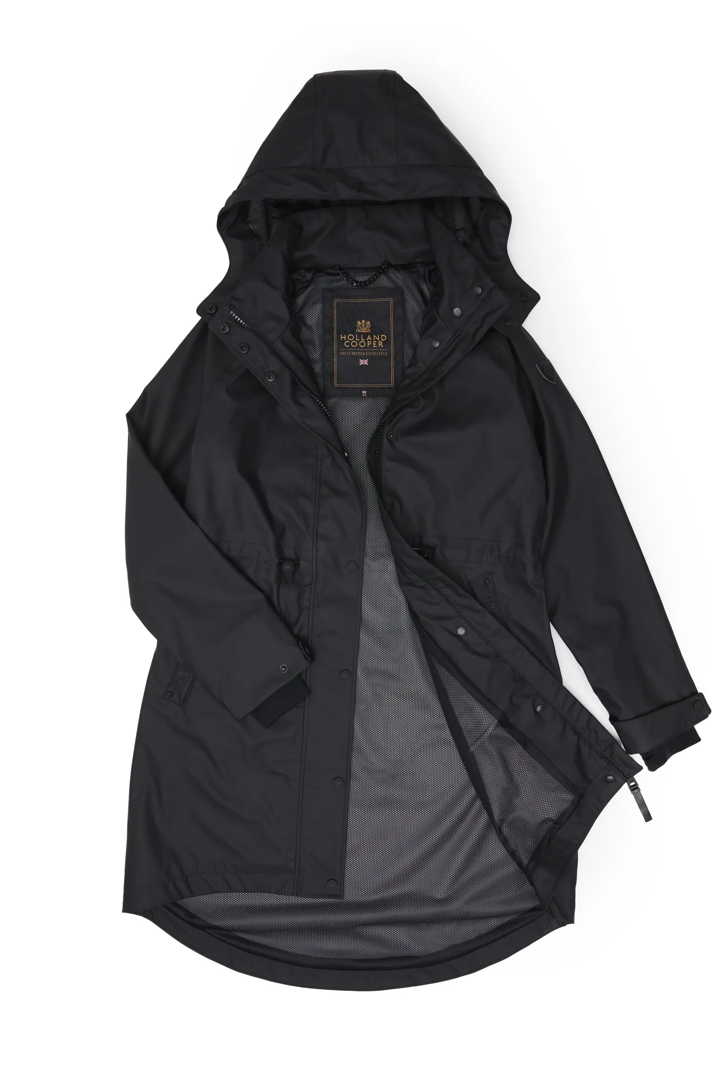 Chartwell Rain Parka (Black)