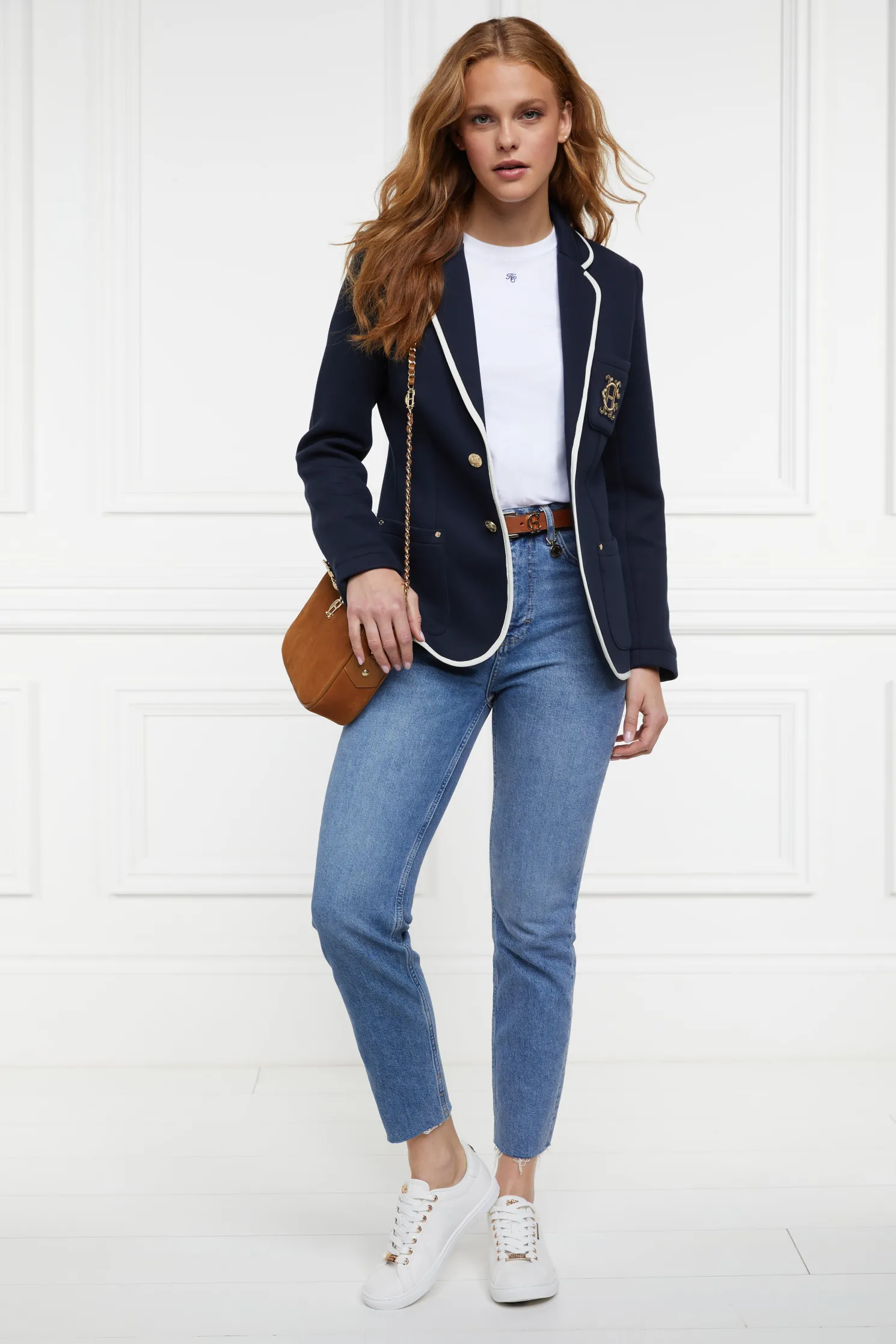 Chelsea Court Trainer (White)