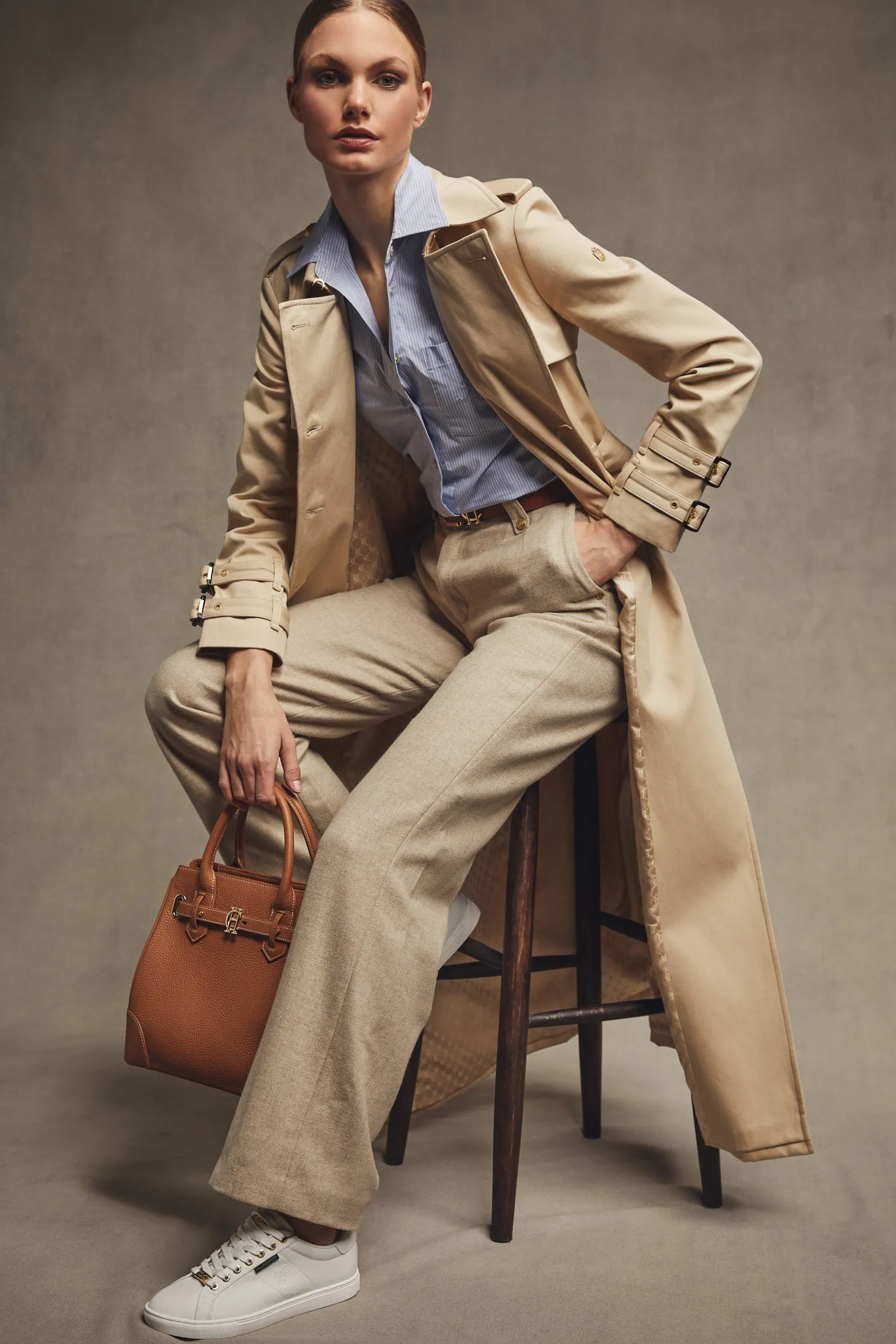 Chelsea Court Trainer (White)