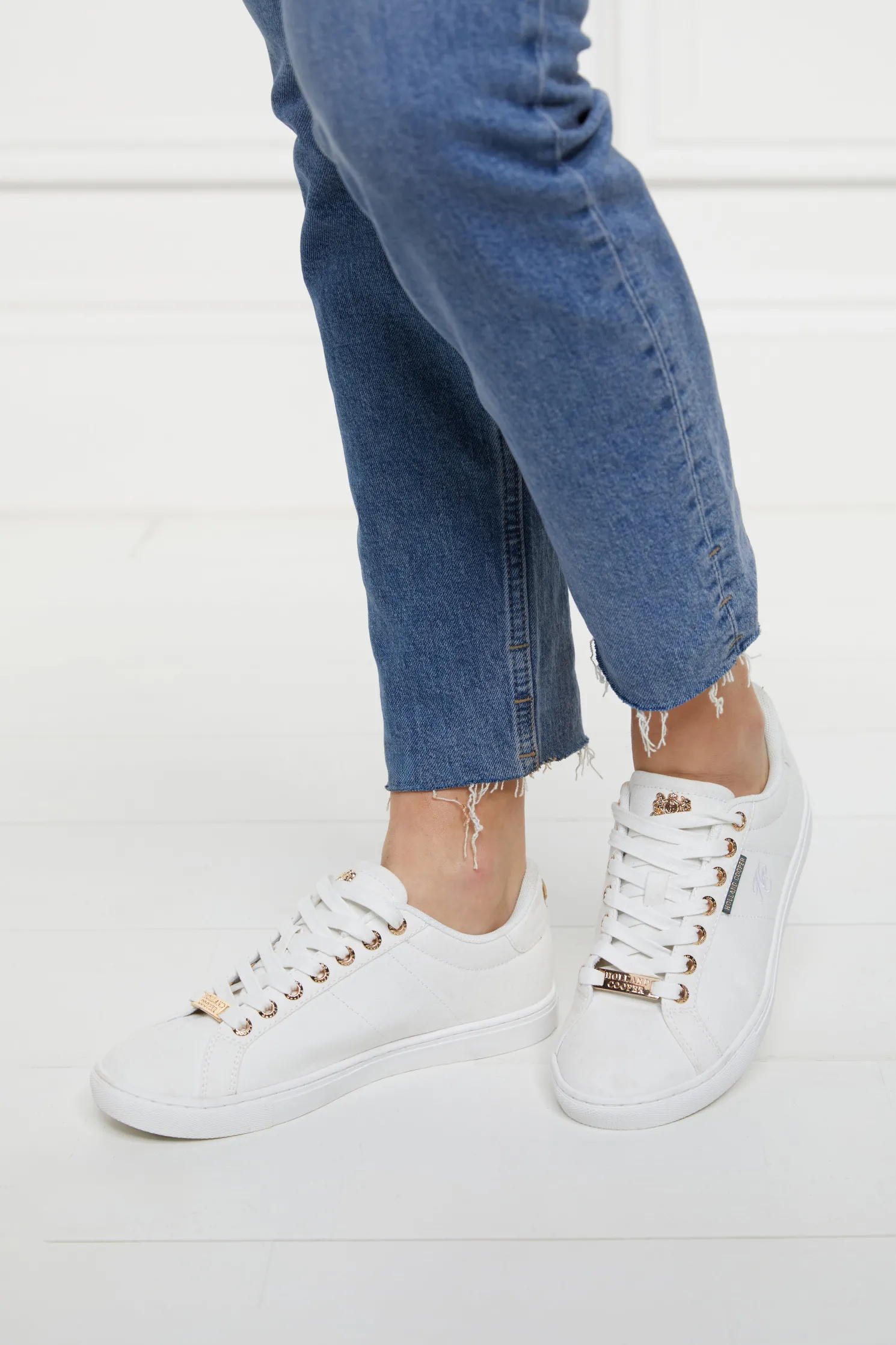 Chelsea Court Trainer (White)