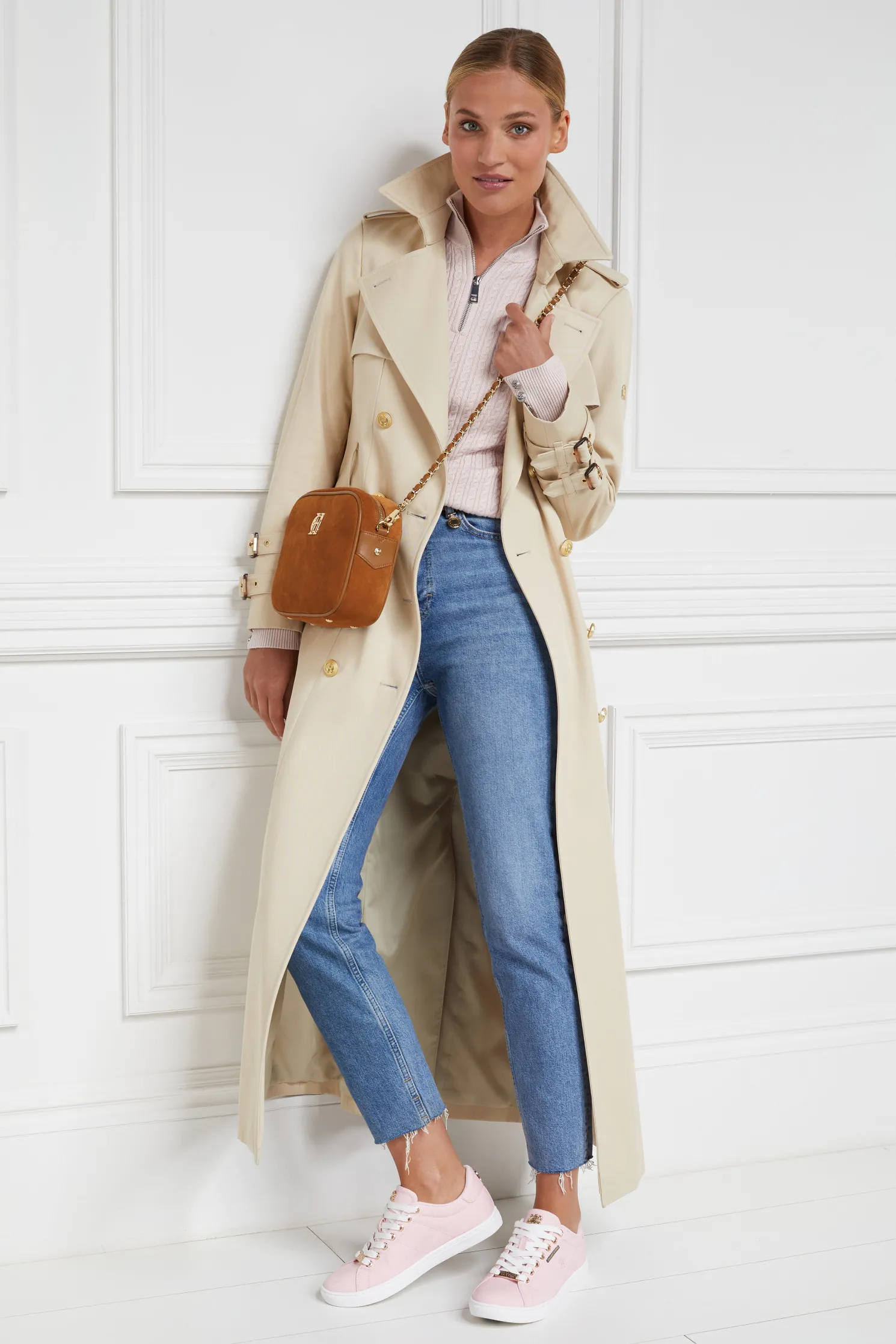 Chelsea Court Trainer (Soft Pink)