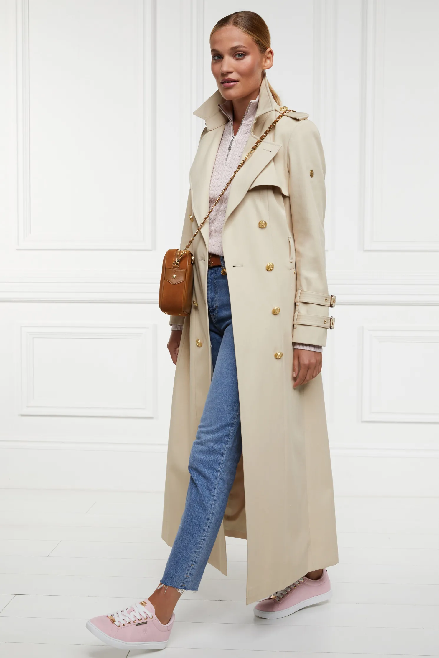 Chelsea Court Trainer (Soft Pink)