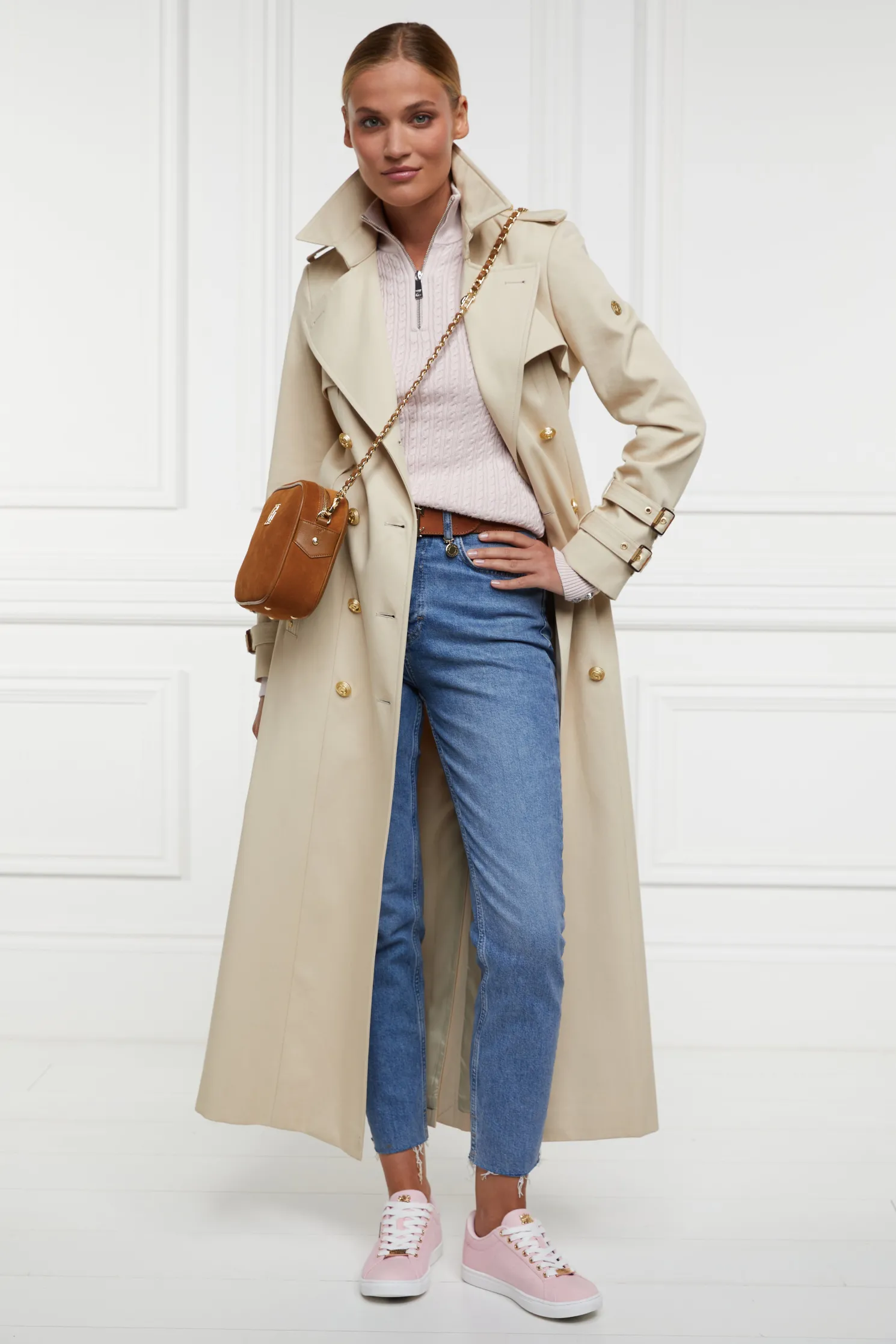 Chelsea Court Trainer (Soft Pink)