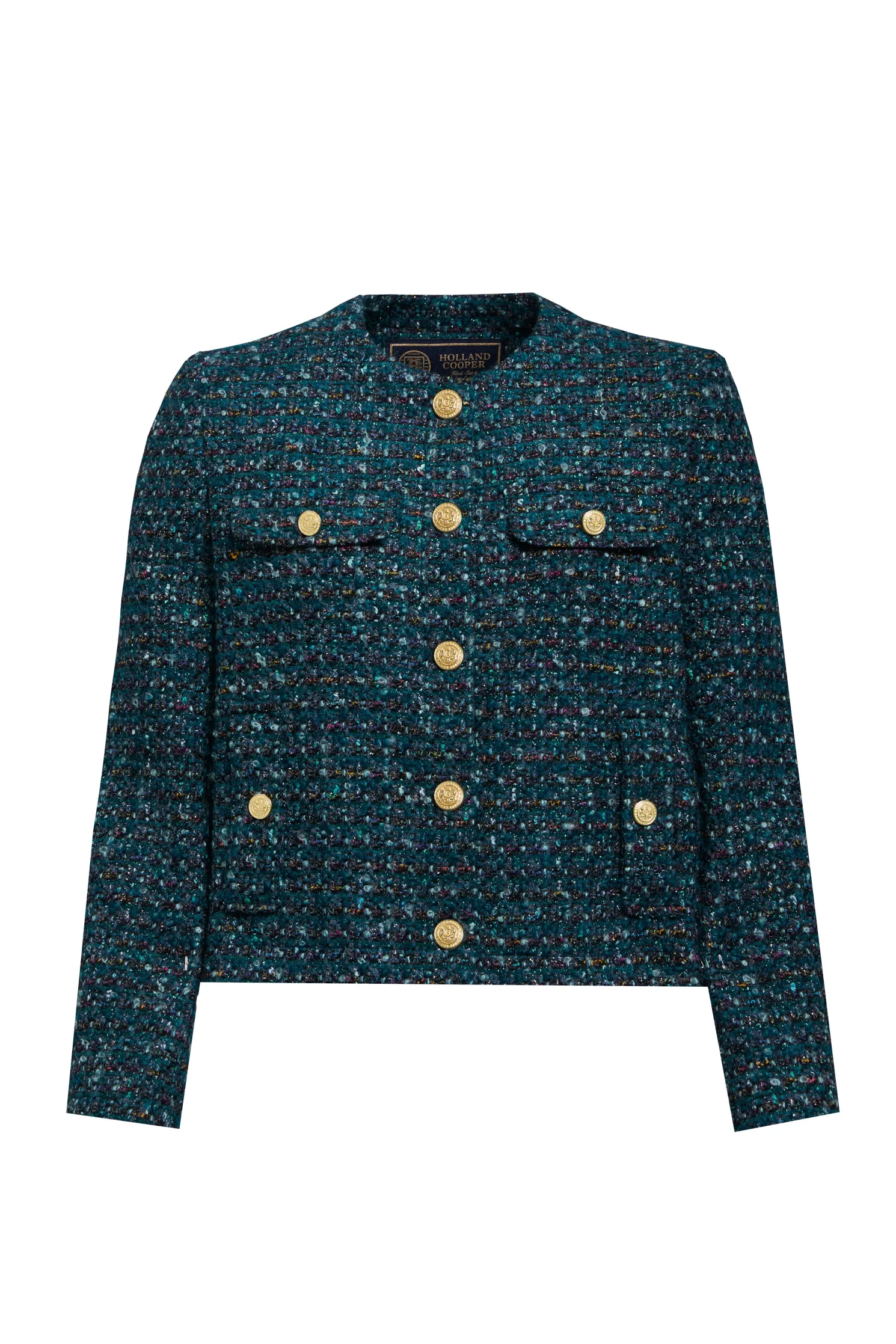 Chelsea Jacket (Emerald Boucle)