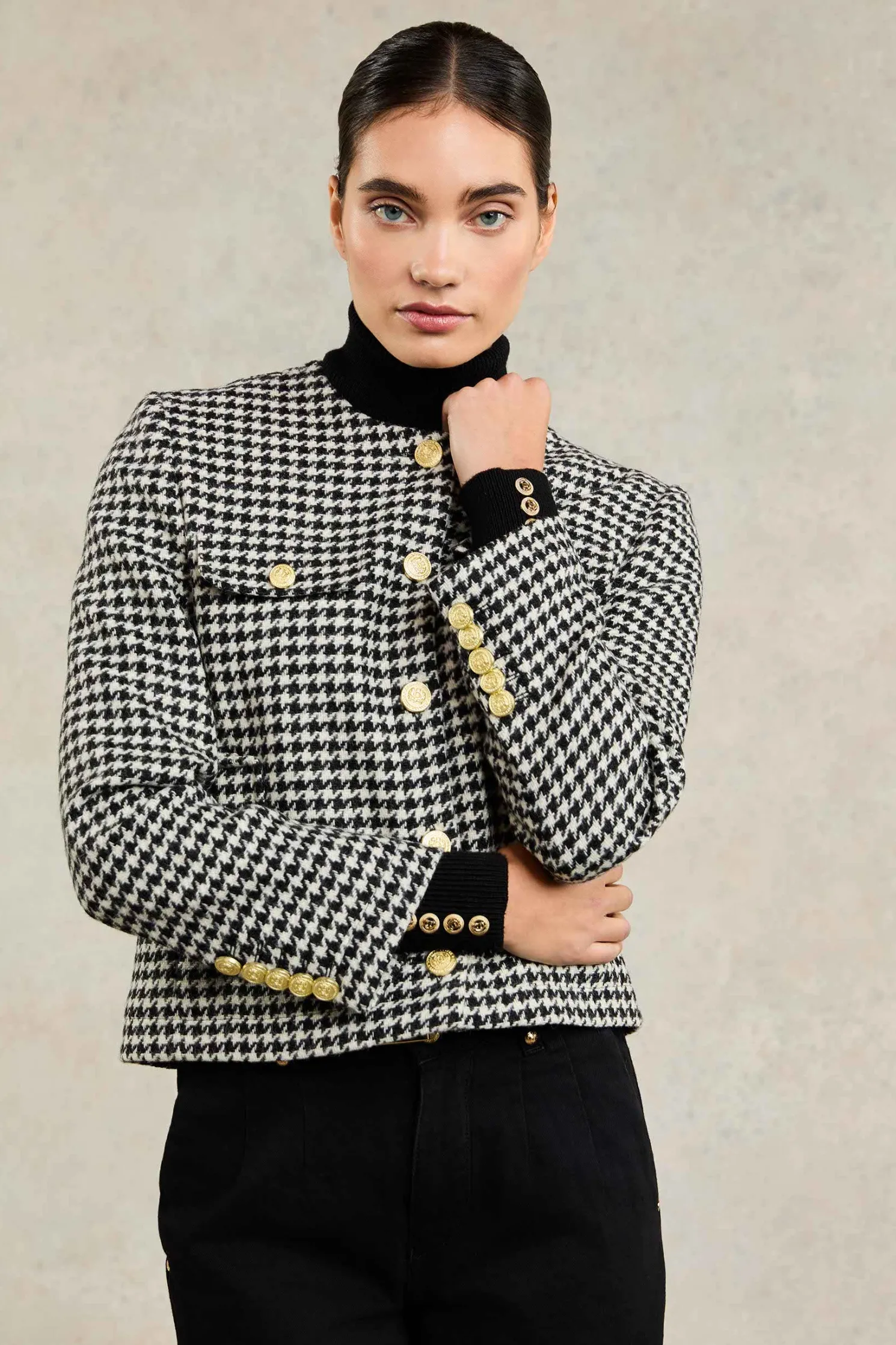 Chelsea Jacket (Houndstooth)