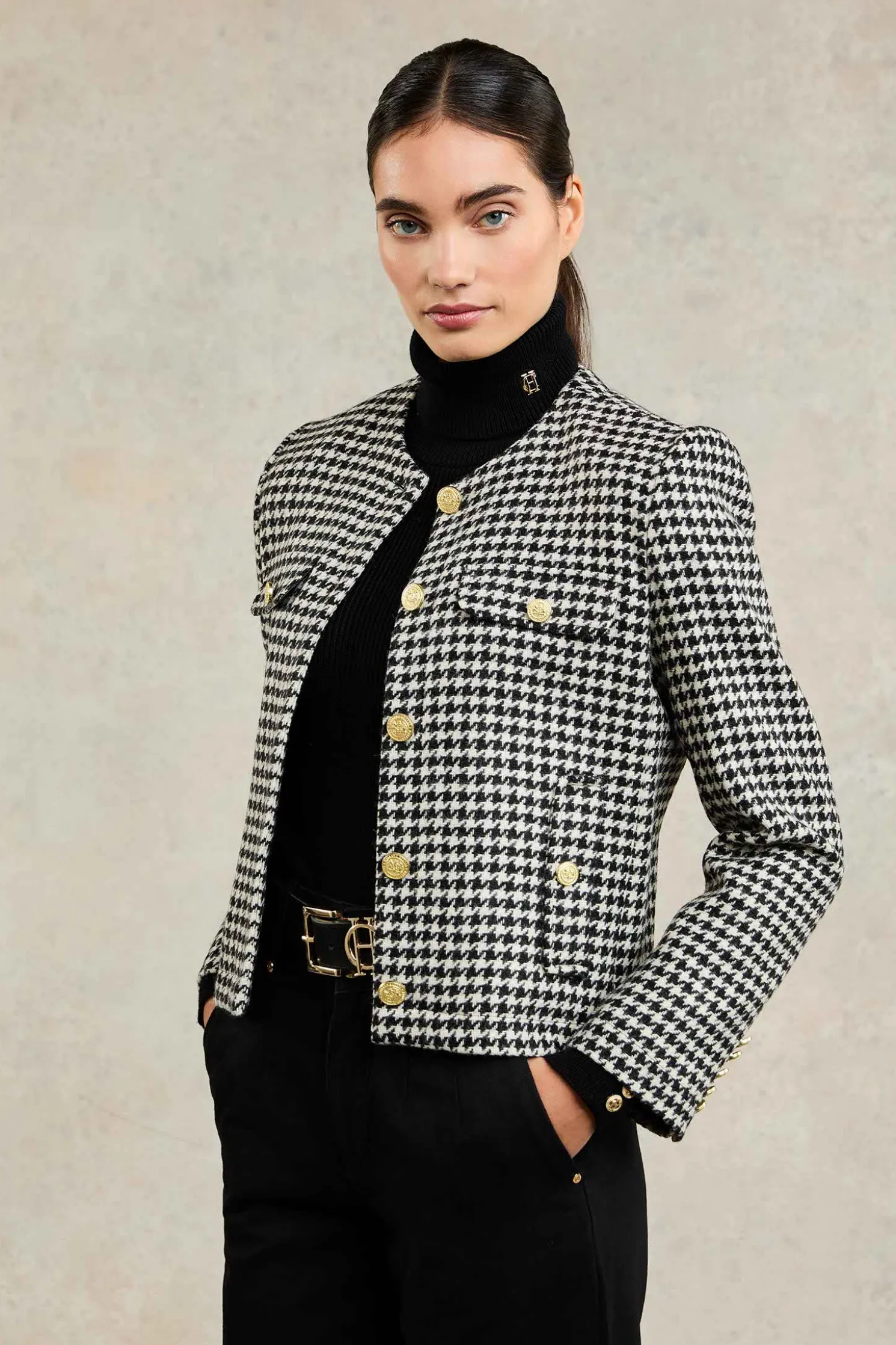 Chelsea Jacket (Houndstooth)
