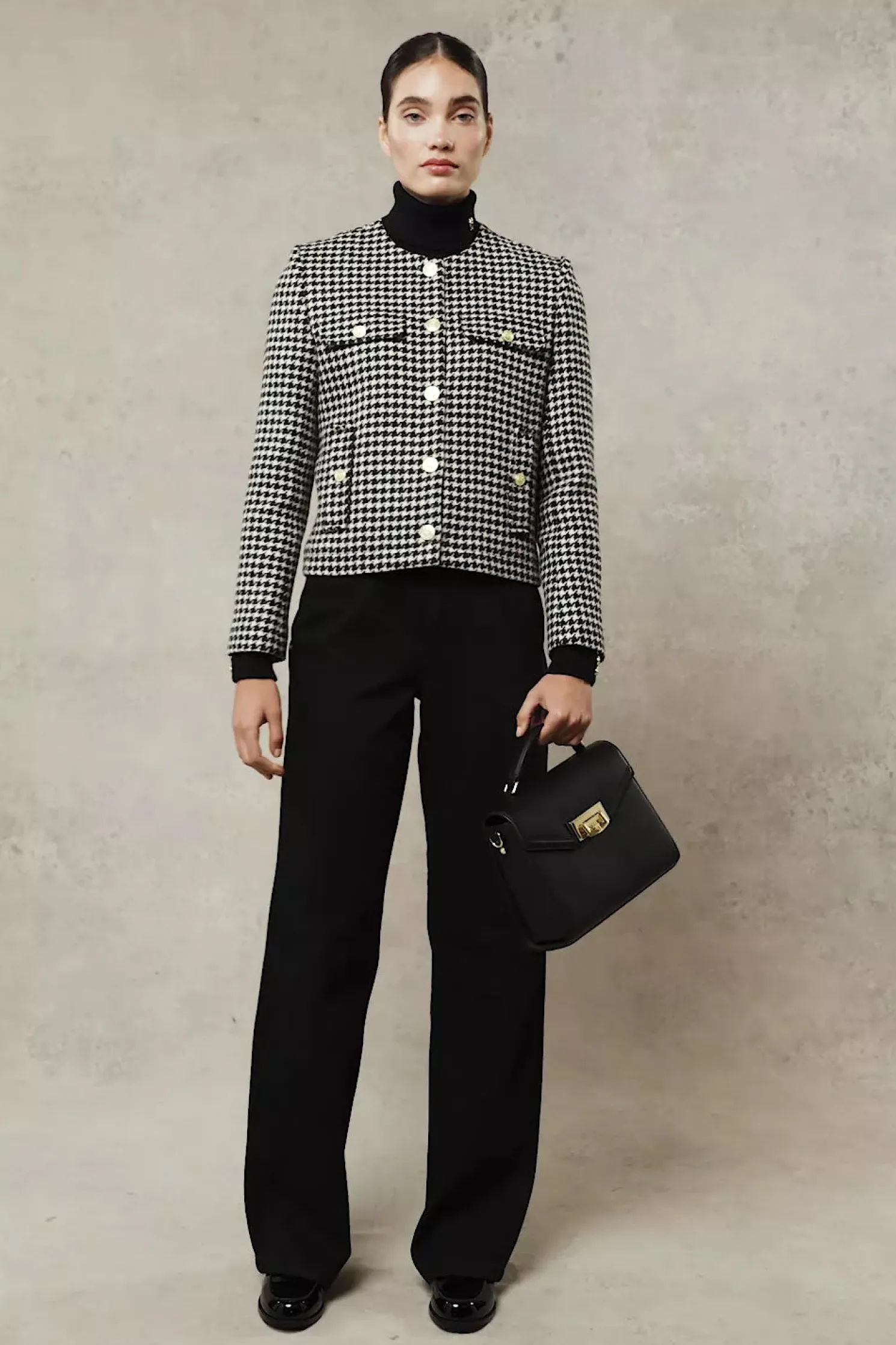 Chelsea Jacket (Houndstooth)