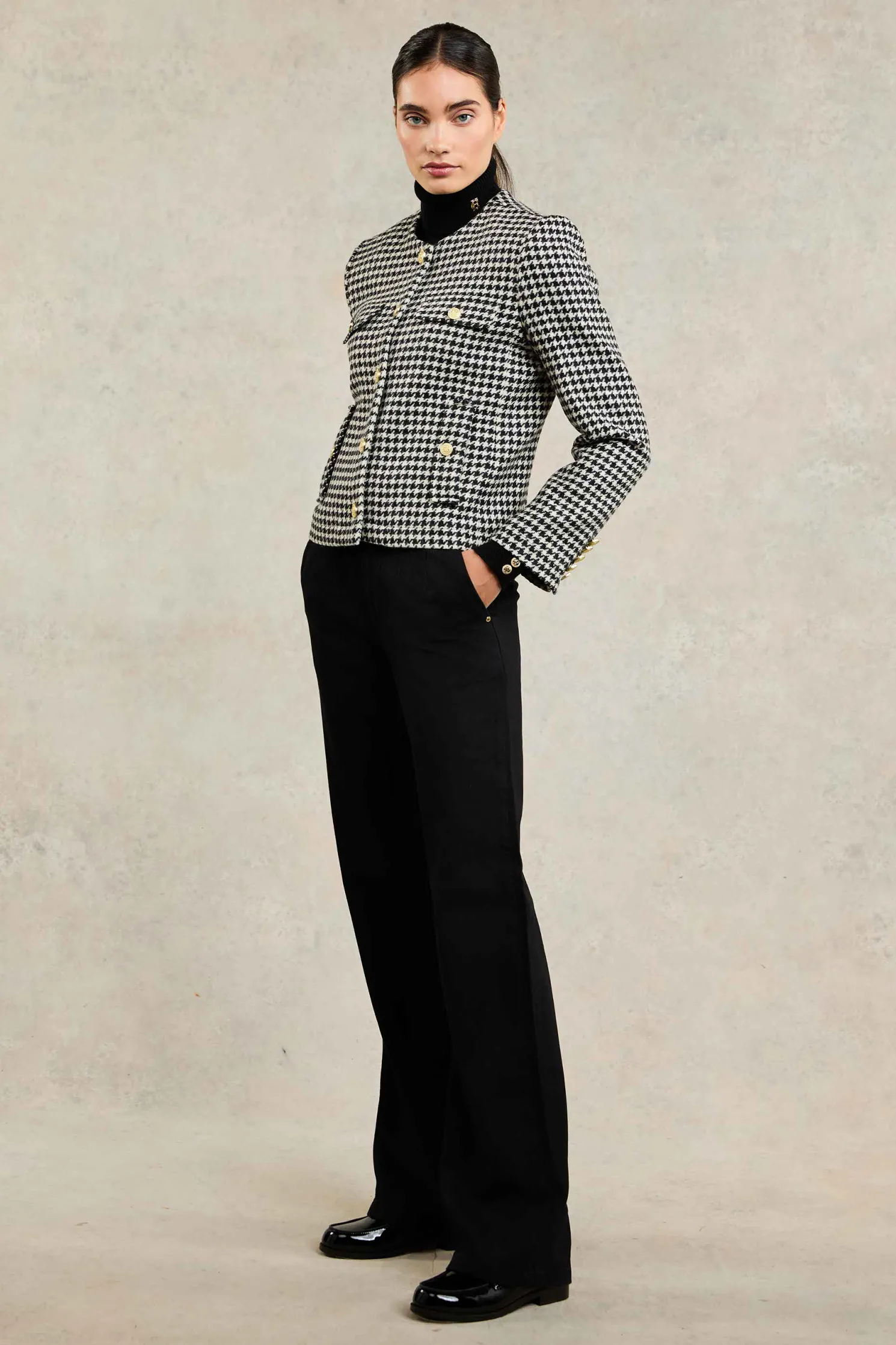 Chelsea Jacket (Houndstooth)