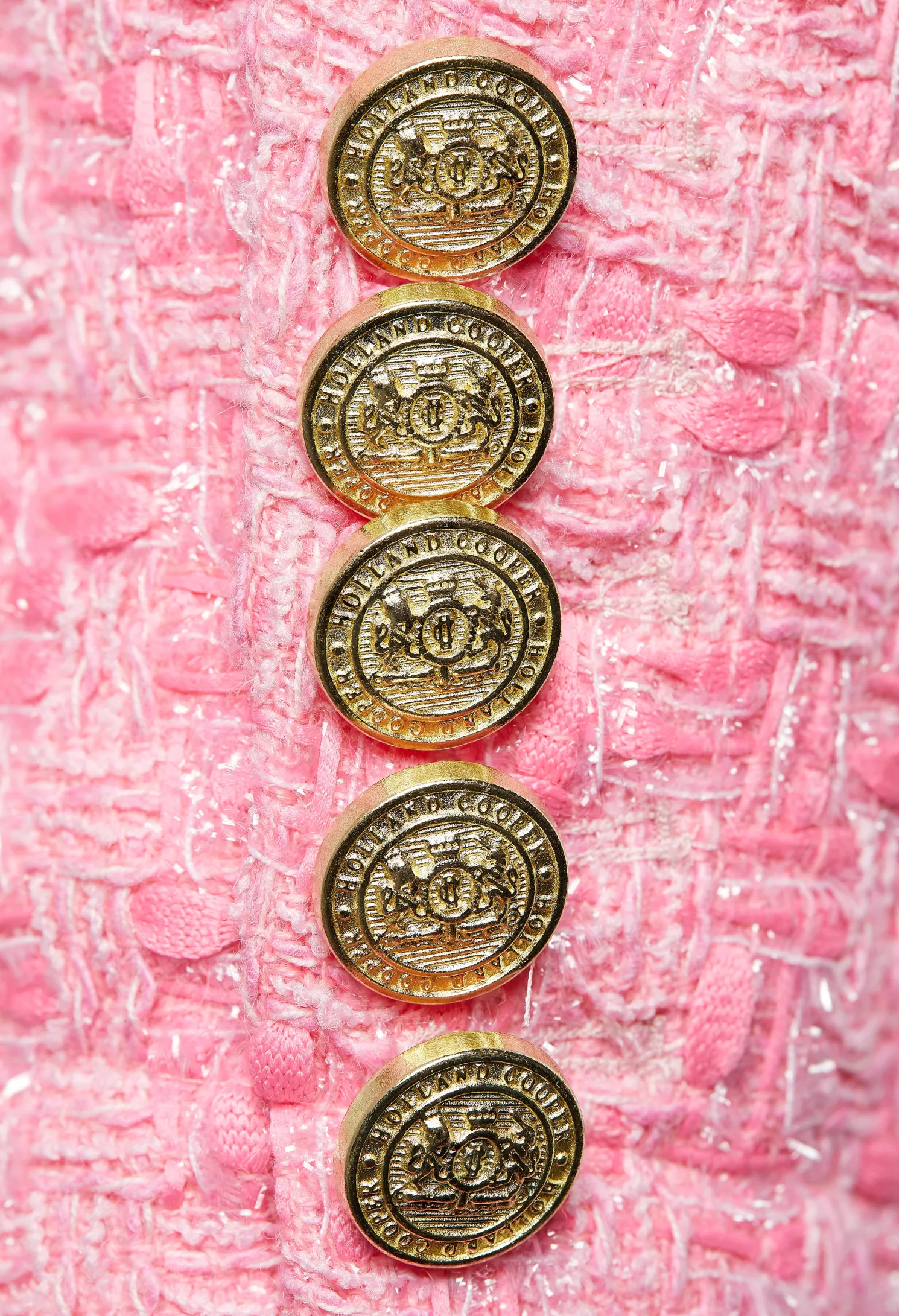 Chelsea Jacket (Pop Pink Boucle)