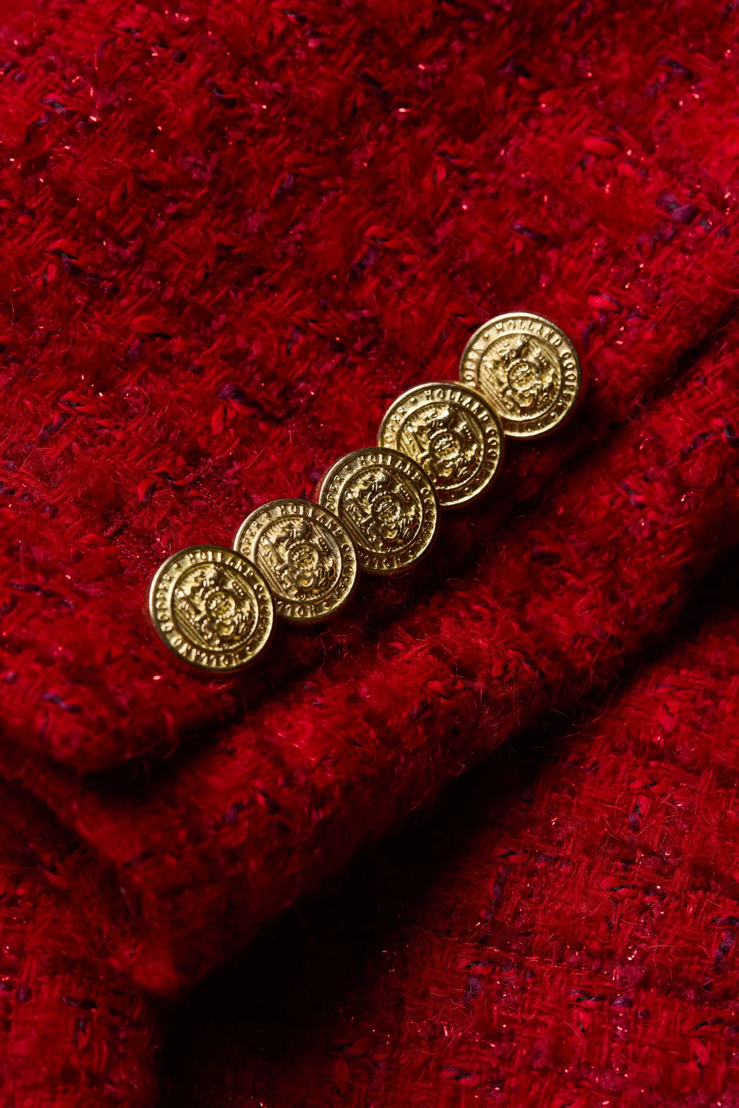 Chelsea Jacket (Red Boucle)