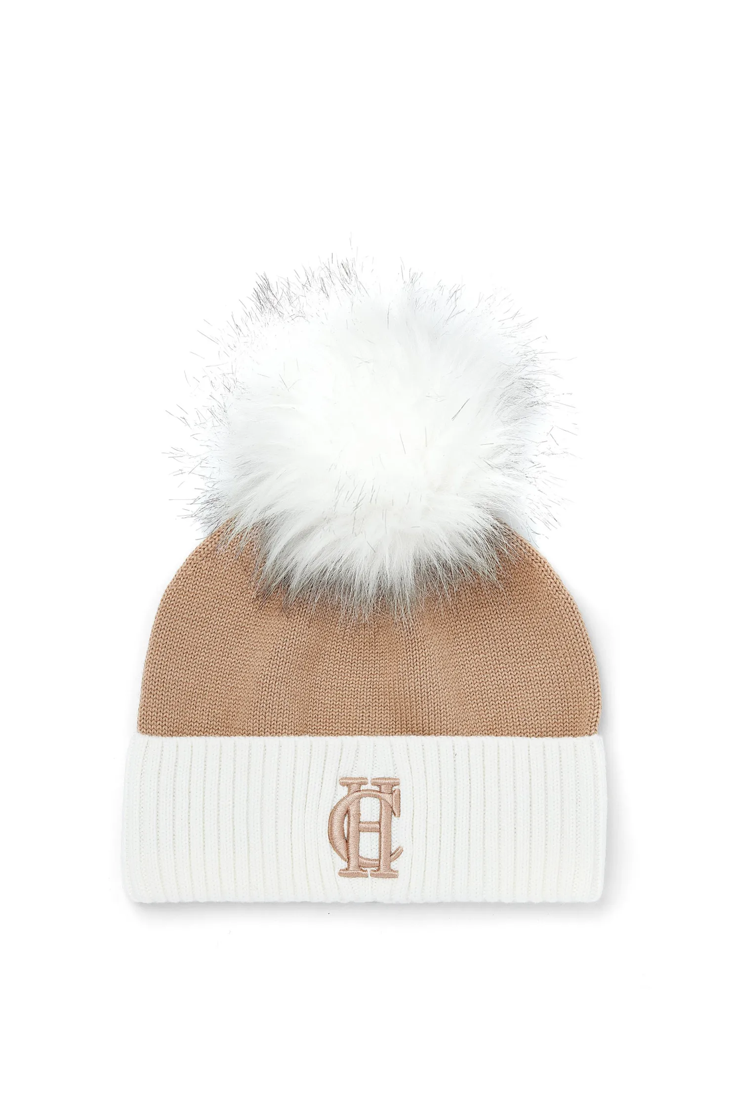 Chelsea Merino Bobble Hat (Camel)