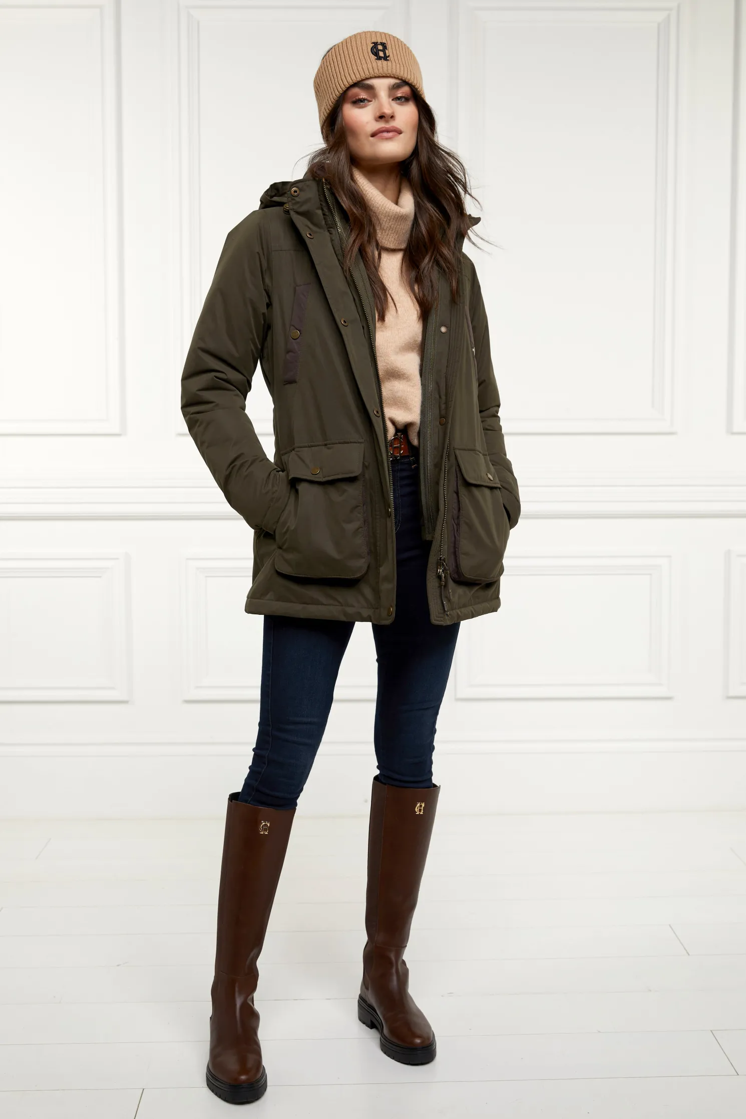 Chelsea Merino Headband (Camel)