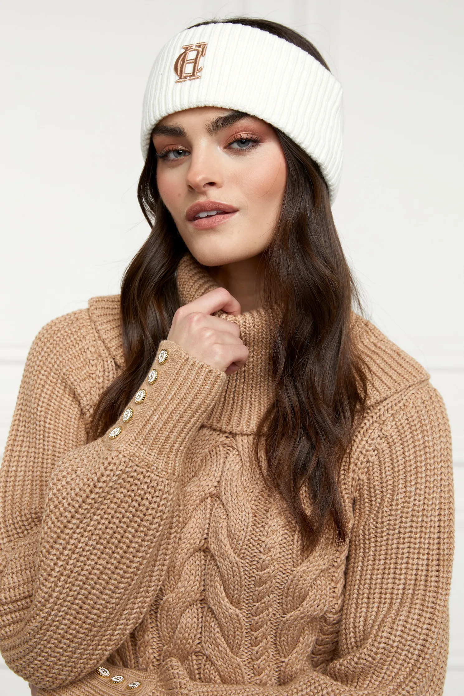 Chelsea Merino Headband (Cream)