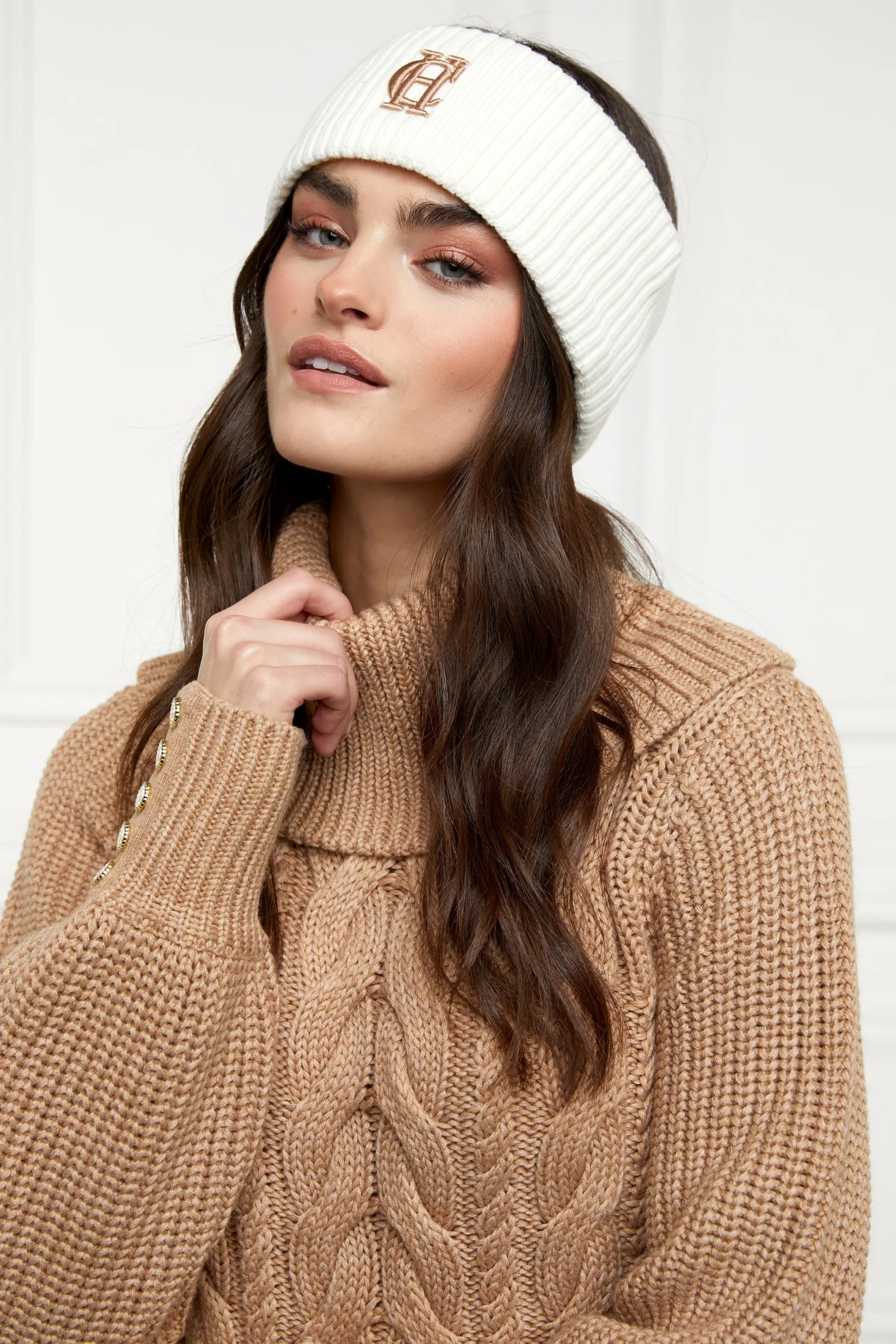 Chelsea Merino Headband (Cream)