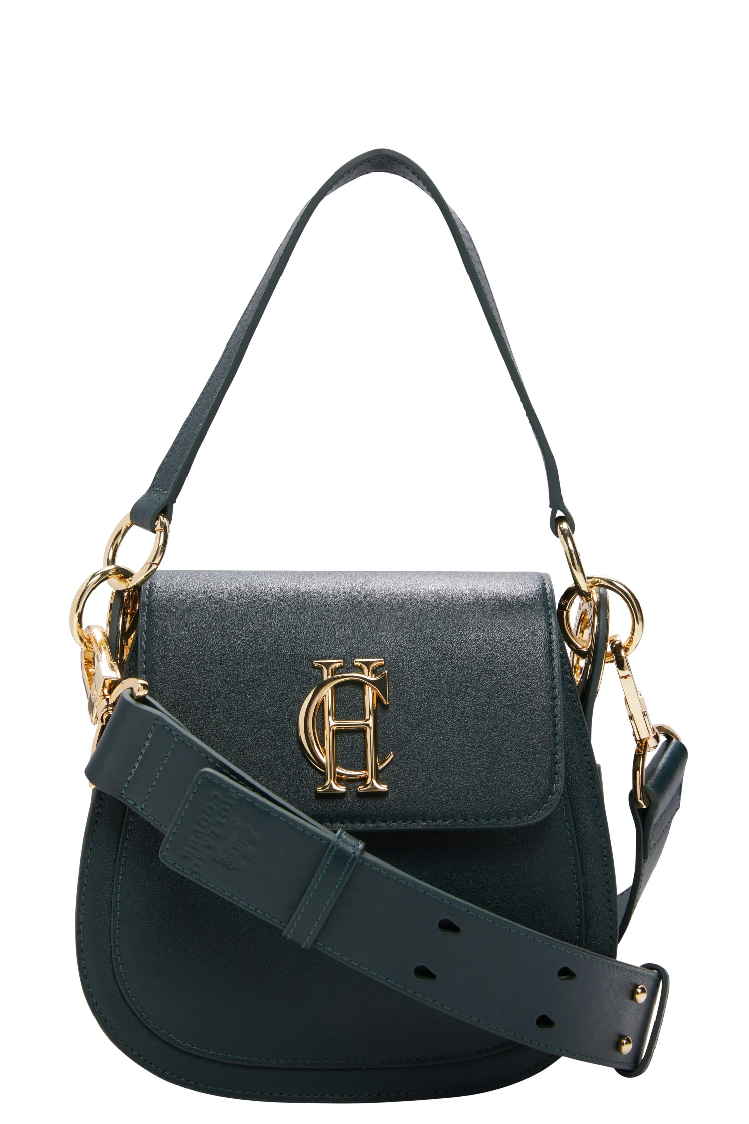 Chelsea Saddle Bag (Emerald)