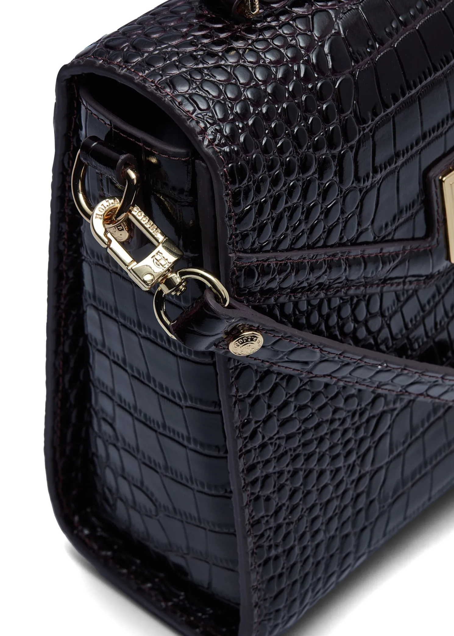 Cheltenham Bag (Rich Chocolate Croc)